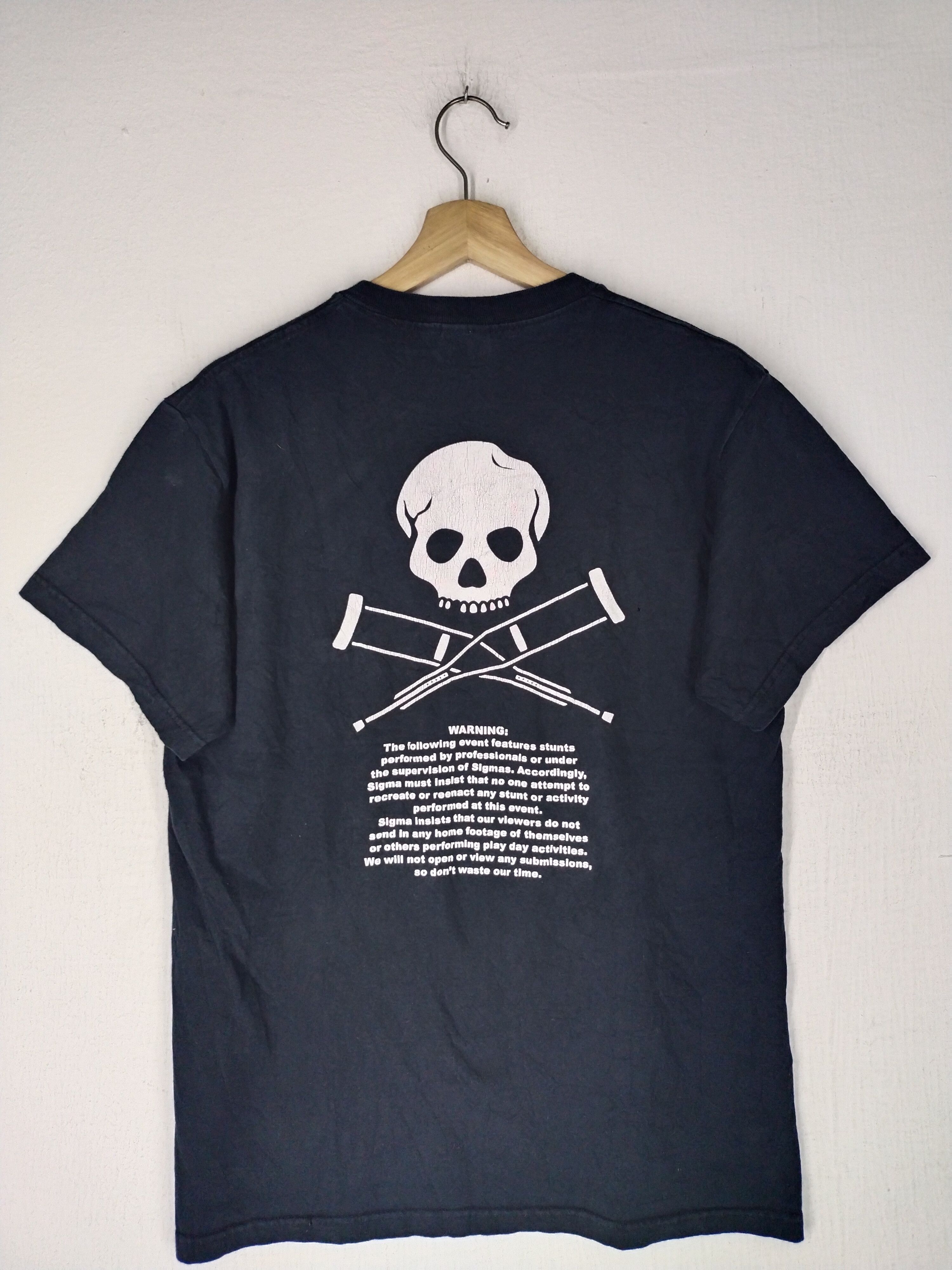 Vintage 03's Vintage Jackass Movie Film Skull Sigma Play Day Tee Size US M / EU 48-50 / 2 - 5 Thumbnail