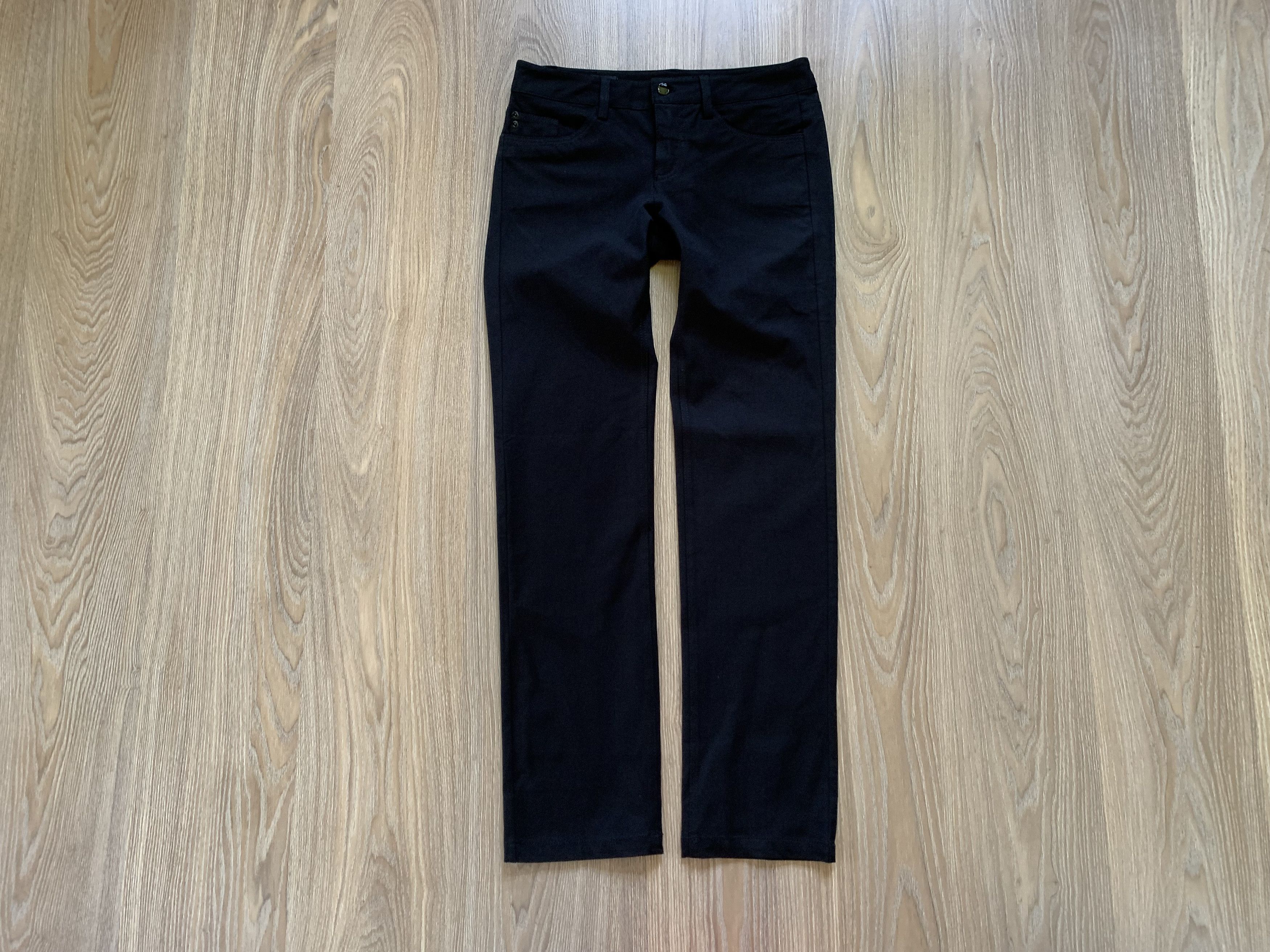 Other InWear Black Stretch Straight Leg Pants Size 30" / US 8 / IT 44 - 1 Thumbnail