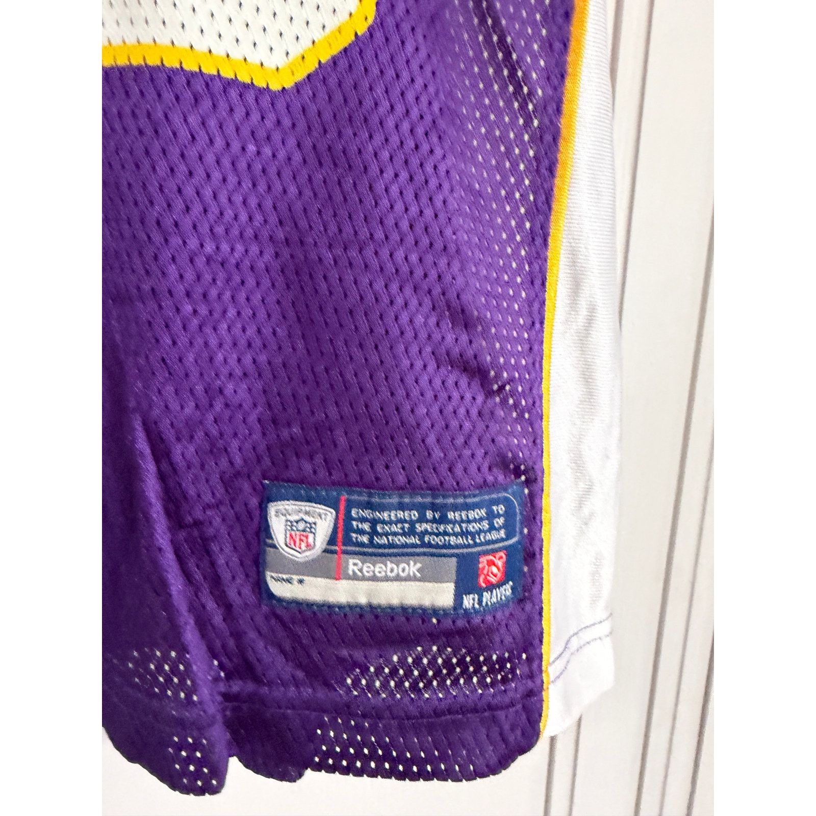 Reebok Adrian Peterson Minnesota Vikings Jersey Women's Size Large Size L / US 10 / IT 46 - 5 Thumbnail