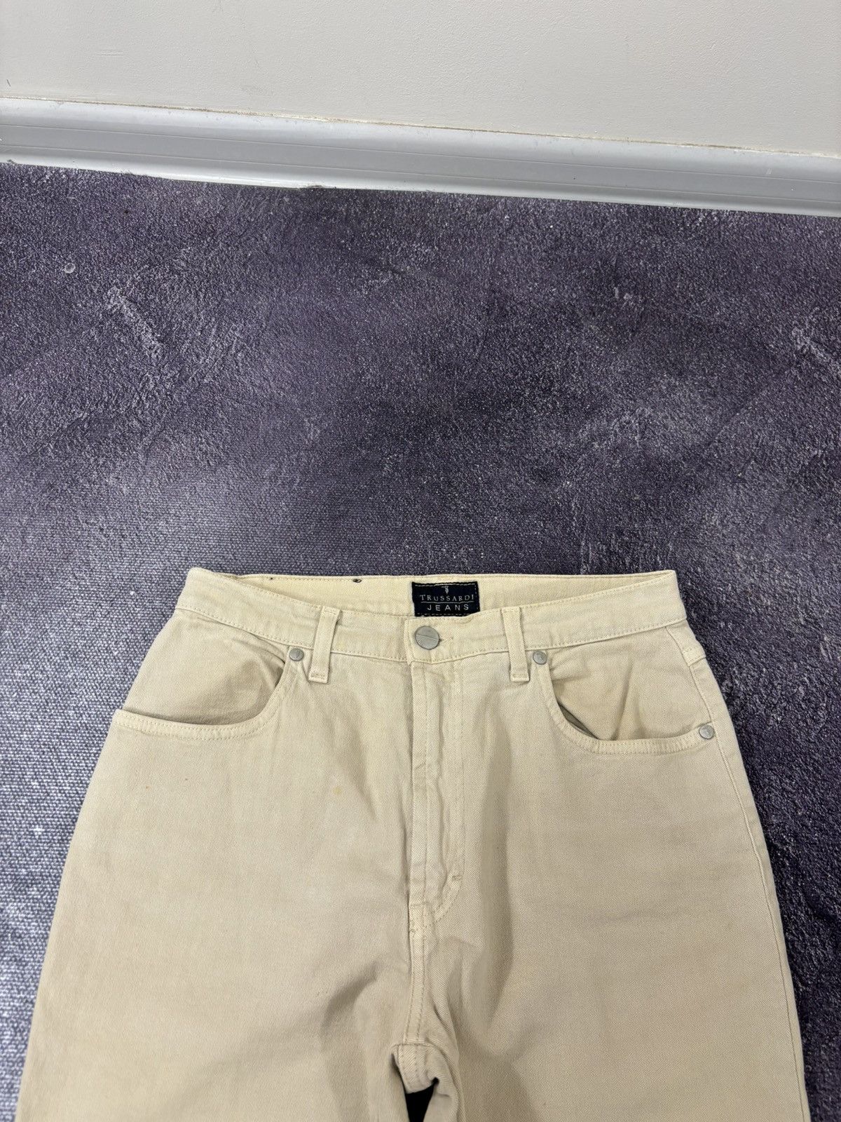 Trussardi Vintage Trussardi Women’s Italian Denim Luxury Jeans Size 30" / US 8 / IT 44 - 14 Thumbnail
