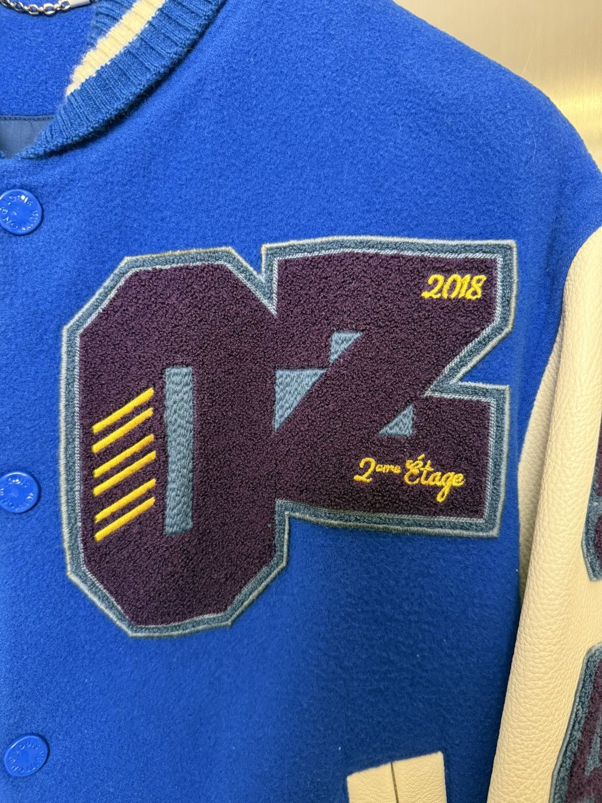 Louis Vuitton SS19 Virgil Abloh Wizard of OZ varsity Jacket Size US M / EU 48-50 / 2 - 4 Thumbnail