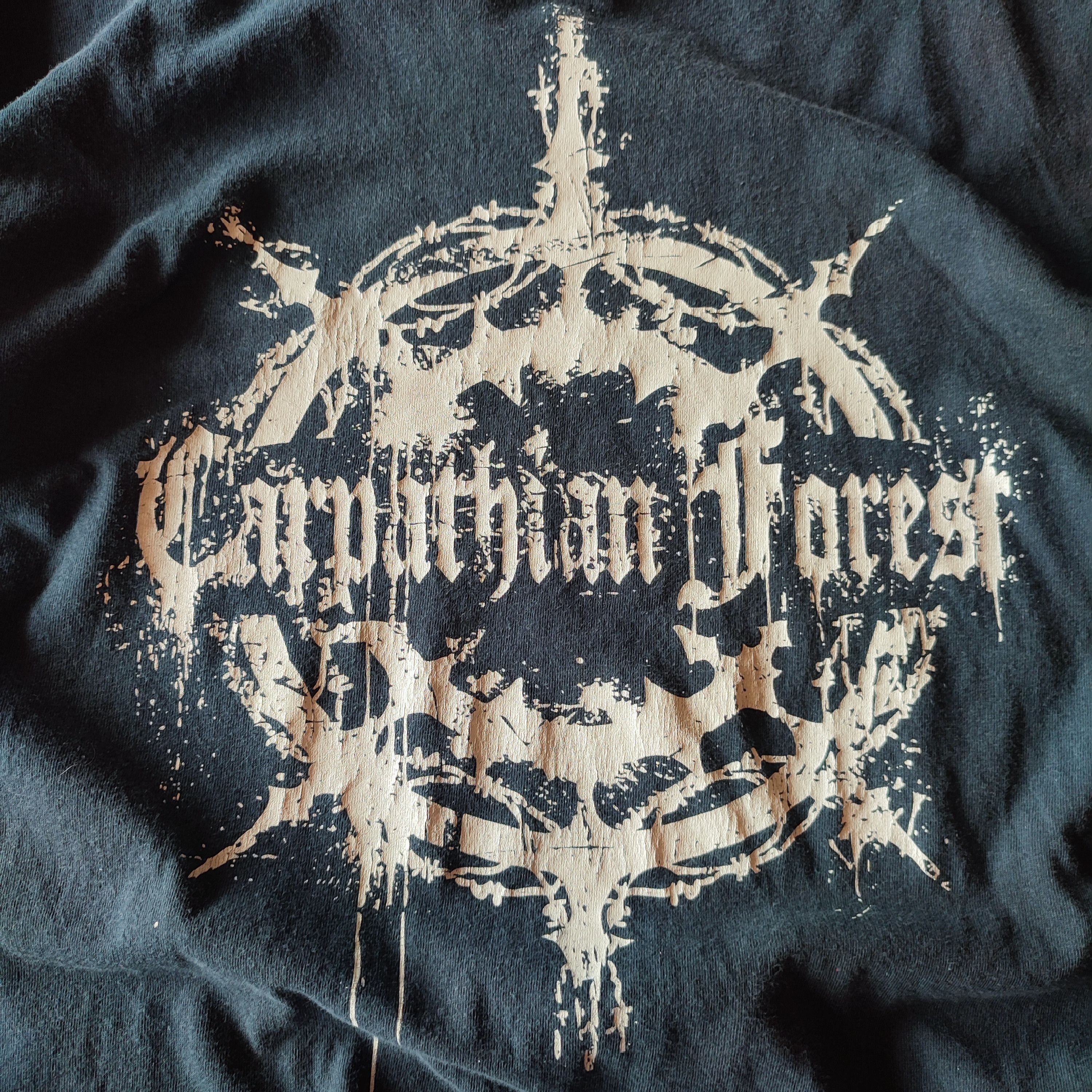 Band Tees × Vintage 2013 CARPATHIAN FOREST T SHIRT Size US XL / EU 56 / 4 - 3 Thumbnail