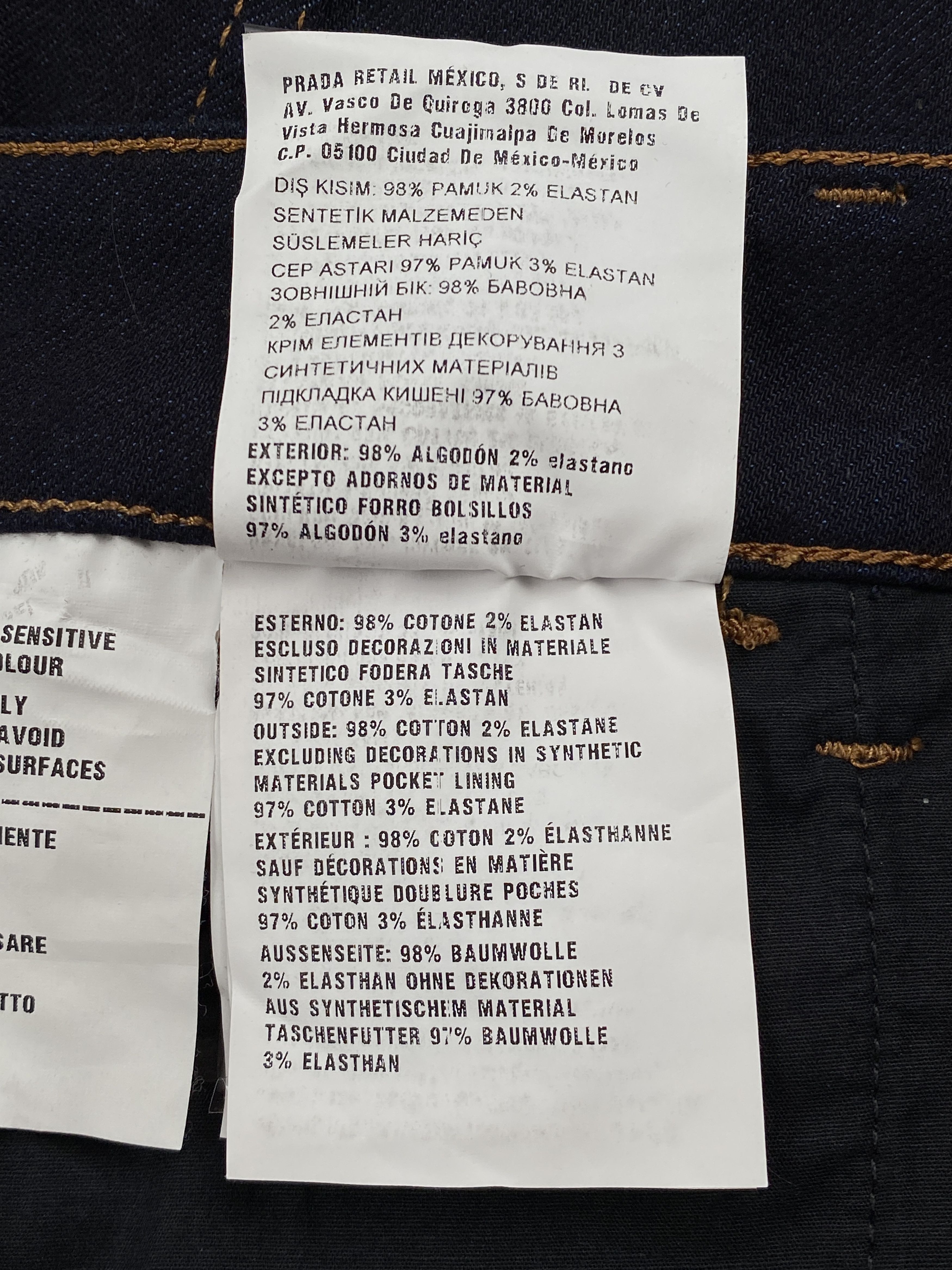 Prada 2017 Denim Jeans Size US 29 - 15 Thumbnail