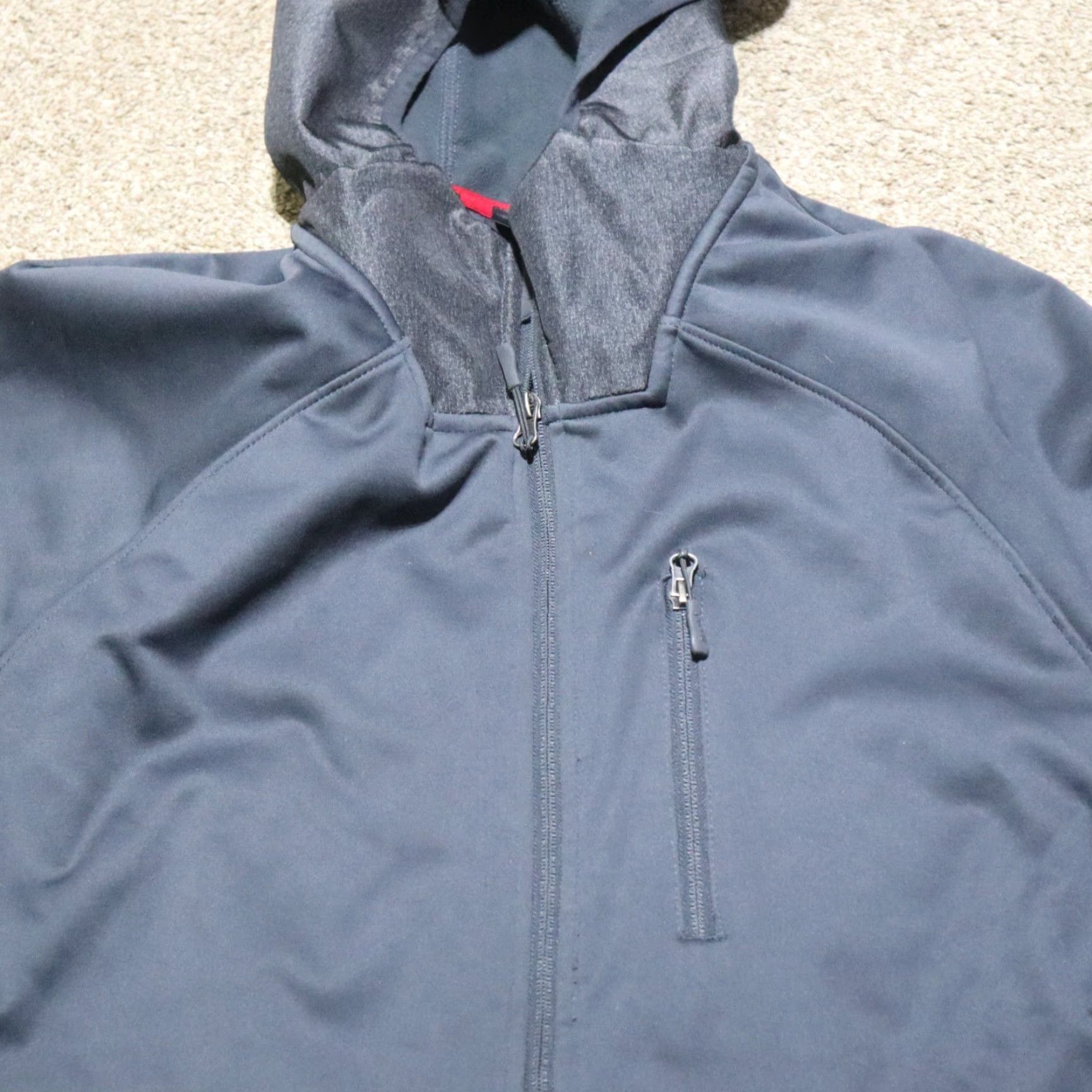 Vintage RBX Xtrain Gray Full Zip Hooded Perform Athletic Jacket Adult Men L Large Size US L / EU 52-54 / 3 - 2 Thumbnail