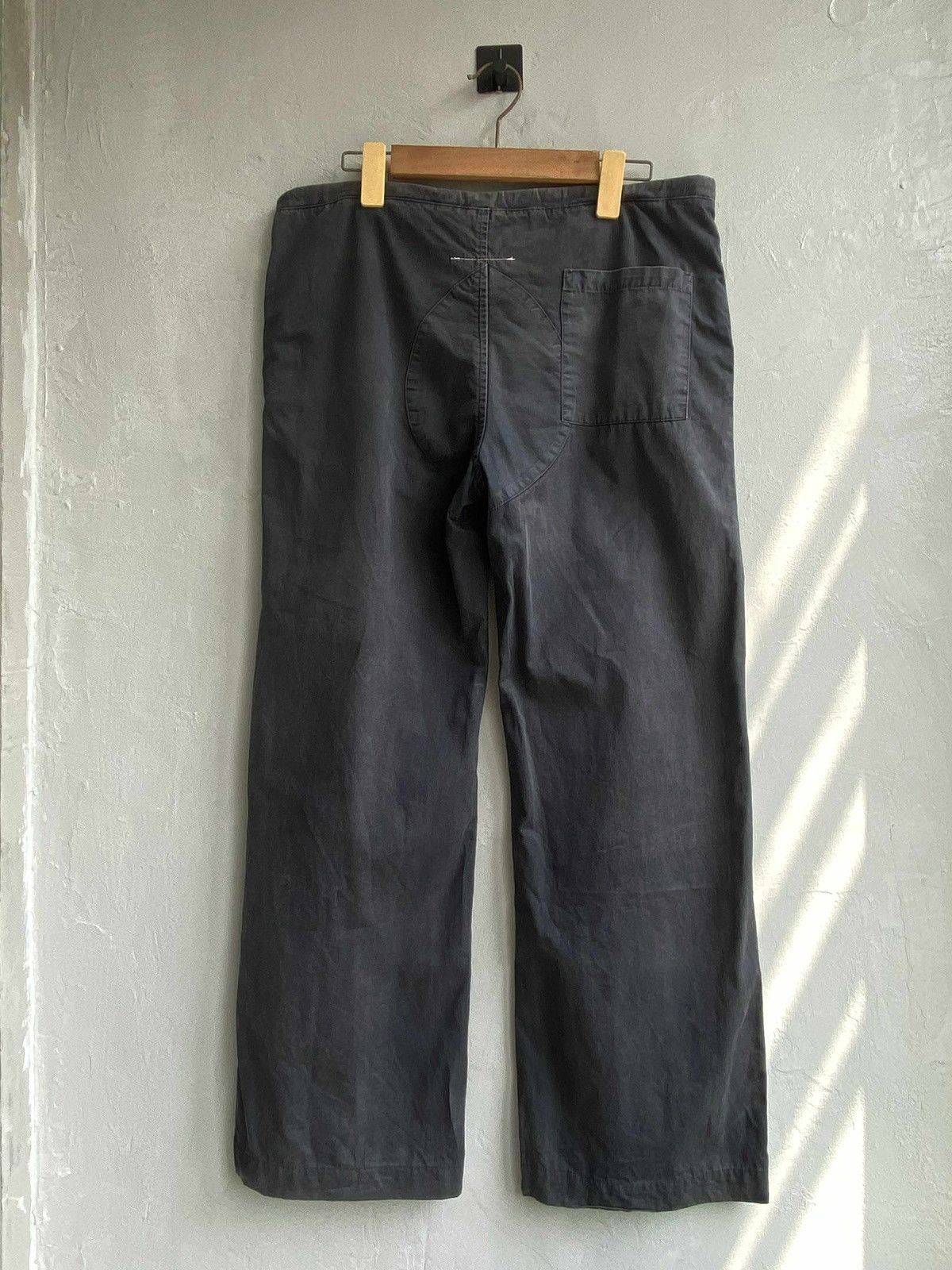 Maison Margiela Maison Margiela MM6 SS03 Wide-Leg Drawstring Pants Size US 32 / EU 48 - 3 Thumbnail