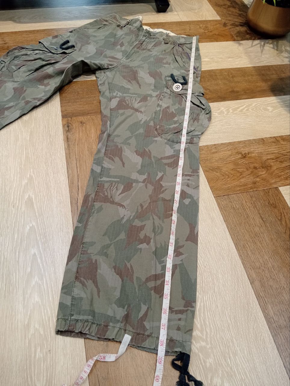 PPFM VINTAGE PPFM JAPAN CAMO PARACHUTE CARGO PANTS Size US 29 - 18 Thumbnail