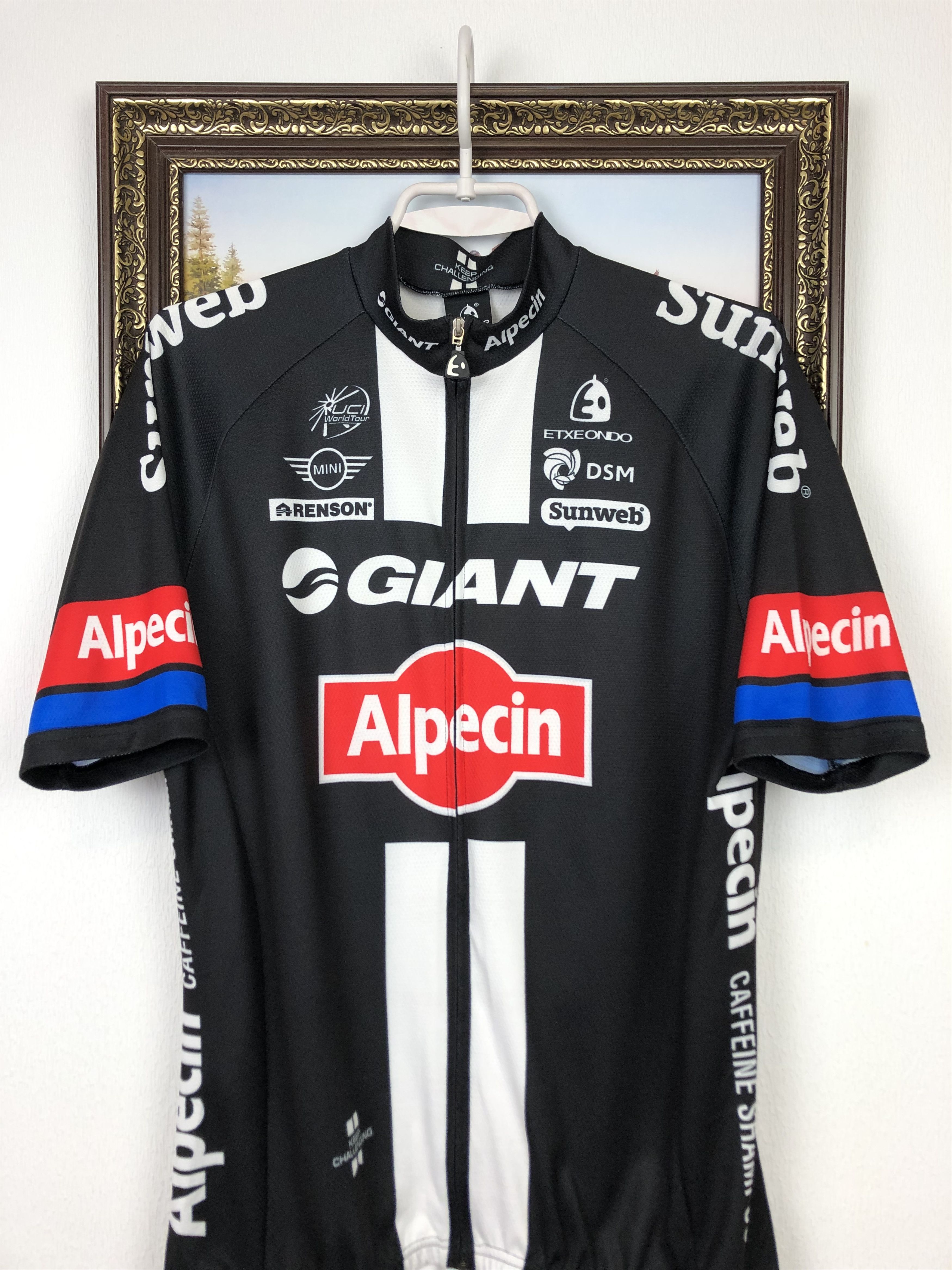 Giant Team Giant Alpecin Etxeondo Cycling Shirt Jersey Cycling Size US XL / EU 56 / 4 - 2 Thumbnail