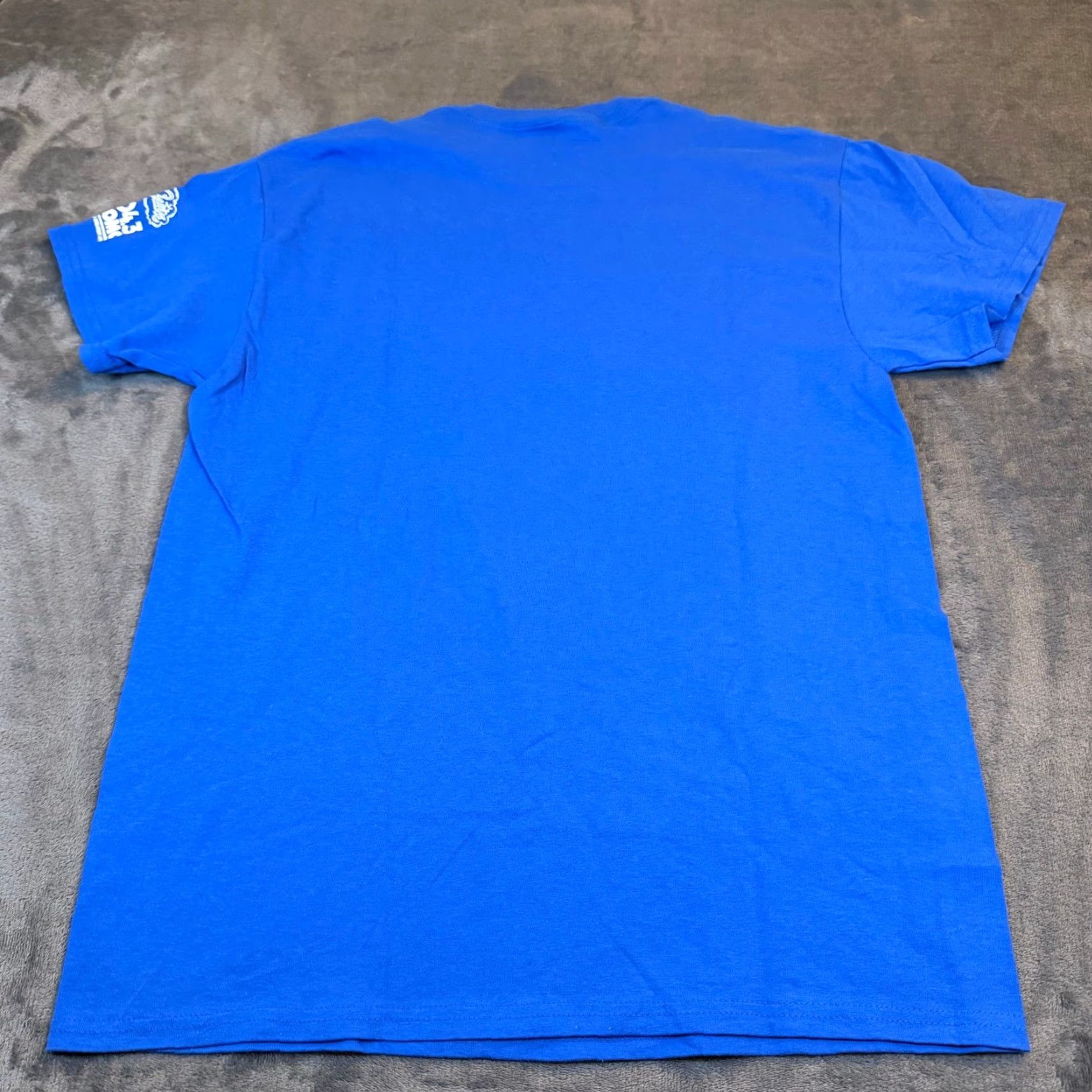 Gildan Gildan T-Shirt Mens Medium Blue Woodward Dream Cruise Ford Mustang Detroit 2023 Graphic Print Short Sleeve Crew Neck Shirt Size US M / EU 48-50 / 2 - 5 Thumbnail