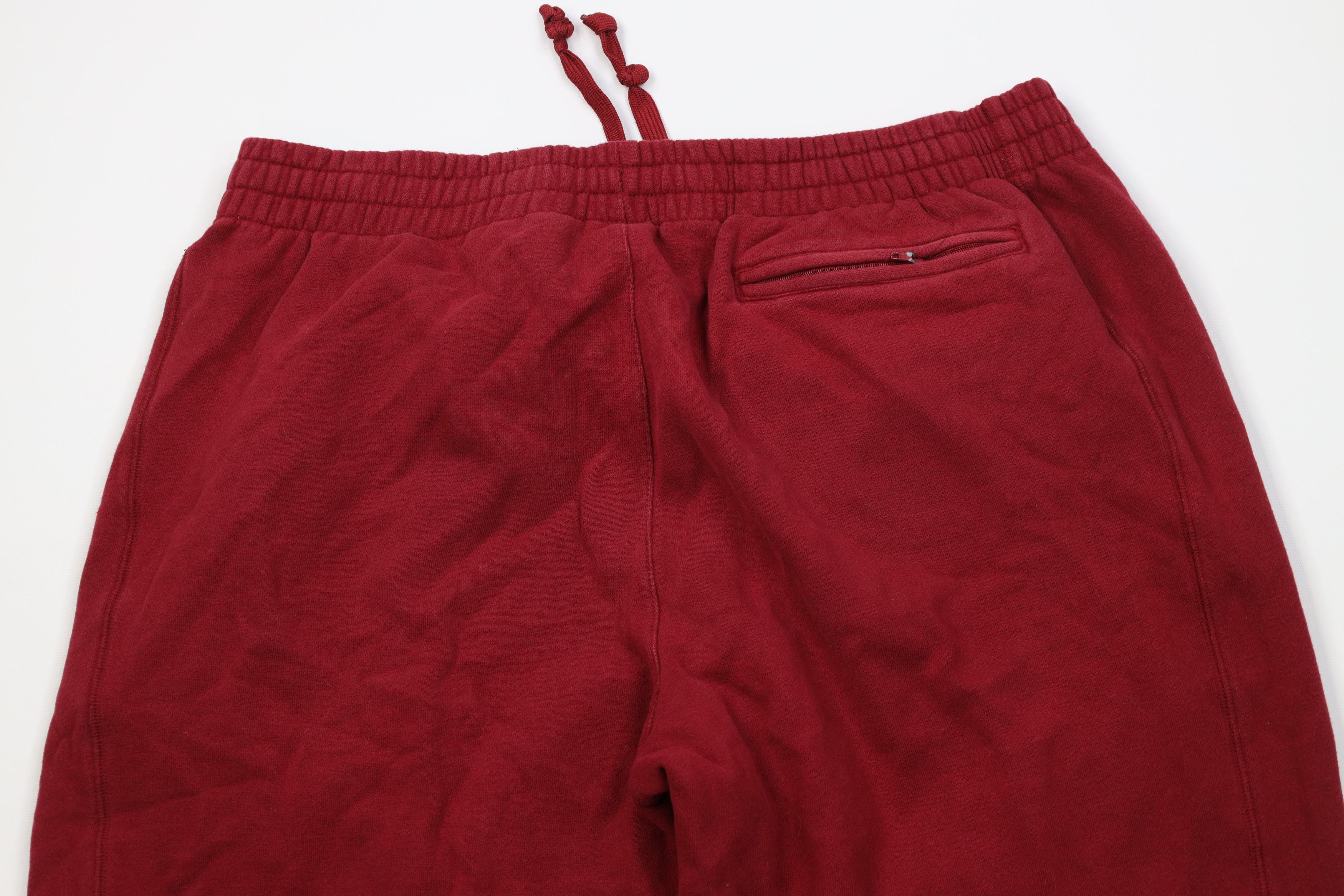 Starter Vintage 90s Y2K Starter Heavyweight Wide Leg Sweatpants Red Size US 36 / EU 52 - 11 Thumbnail