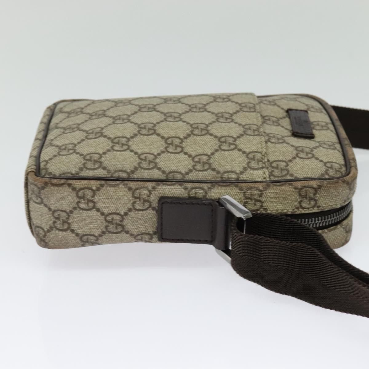 Gucci GUCCI GG Supreme Shoulder Bag Pvc Beige Silver Size ONE SIZE - 5 Thumbnail