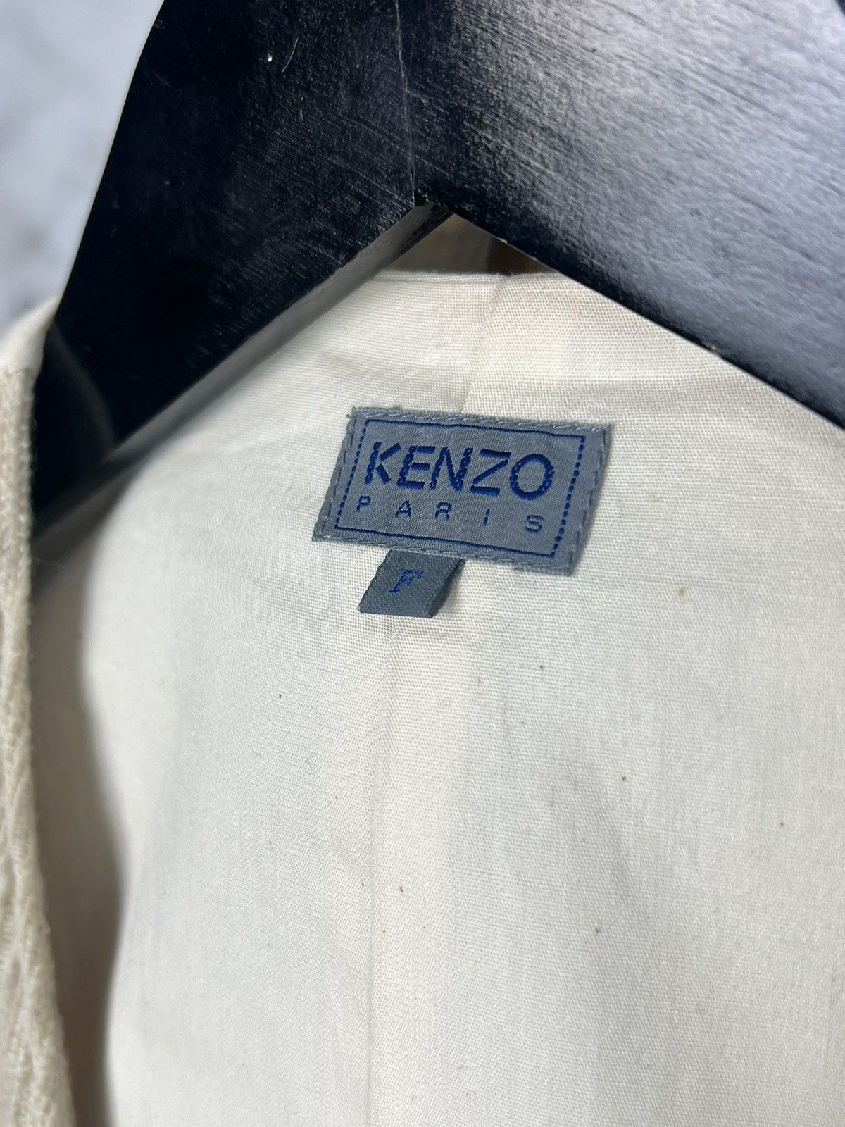 Kenzo Vintage Kenzo Paris Wool Vest Size M - L Size 42R - 5 Thumbnail