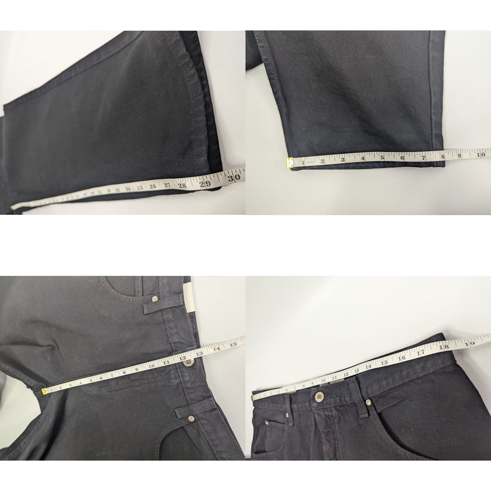 Anchor Blue VINTAGE Anchor Blue Jeans Men's 36x29 Relaxed Fit Black Denim Skater Y2K Jeans Mens Size US 36 / EU 52 - 8 Thumbnail