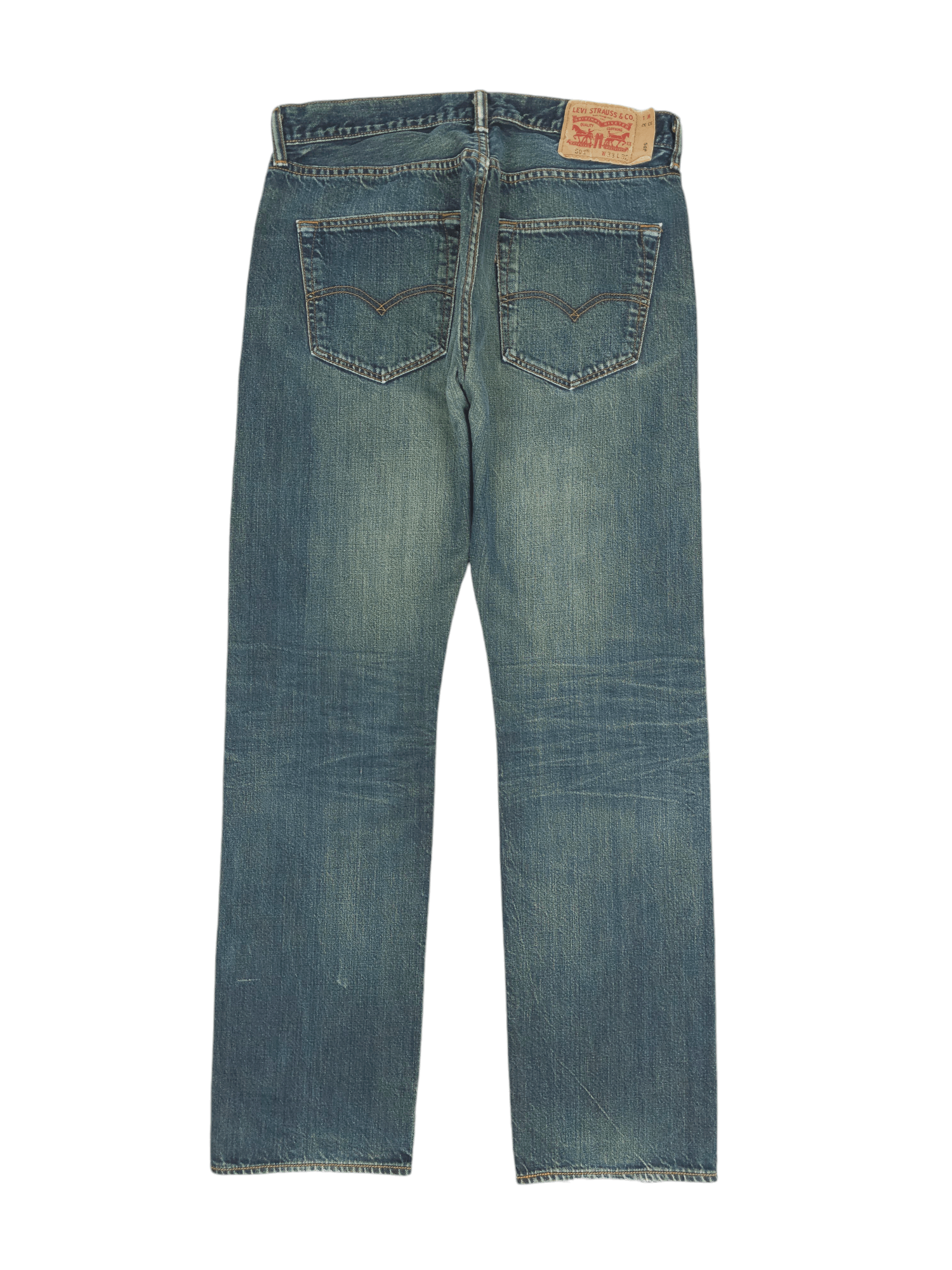 Levi's × Vintage 💎 Size 33/32 Vintage 90's Levi's 501 Jeans Y2K Acid Wash Size US 33 - 2 Thumbnail