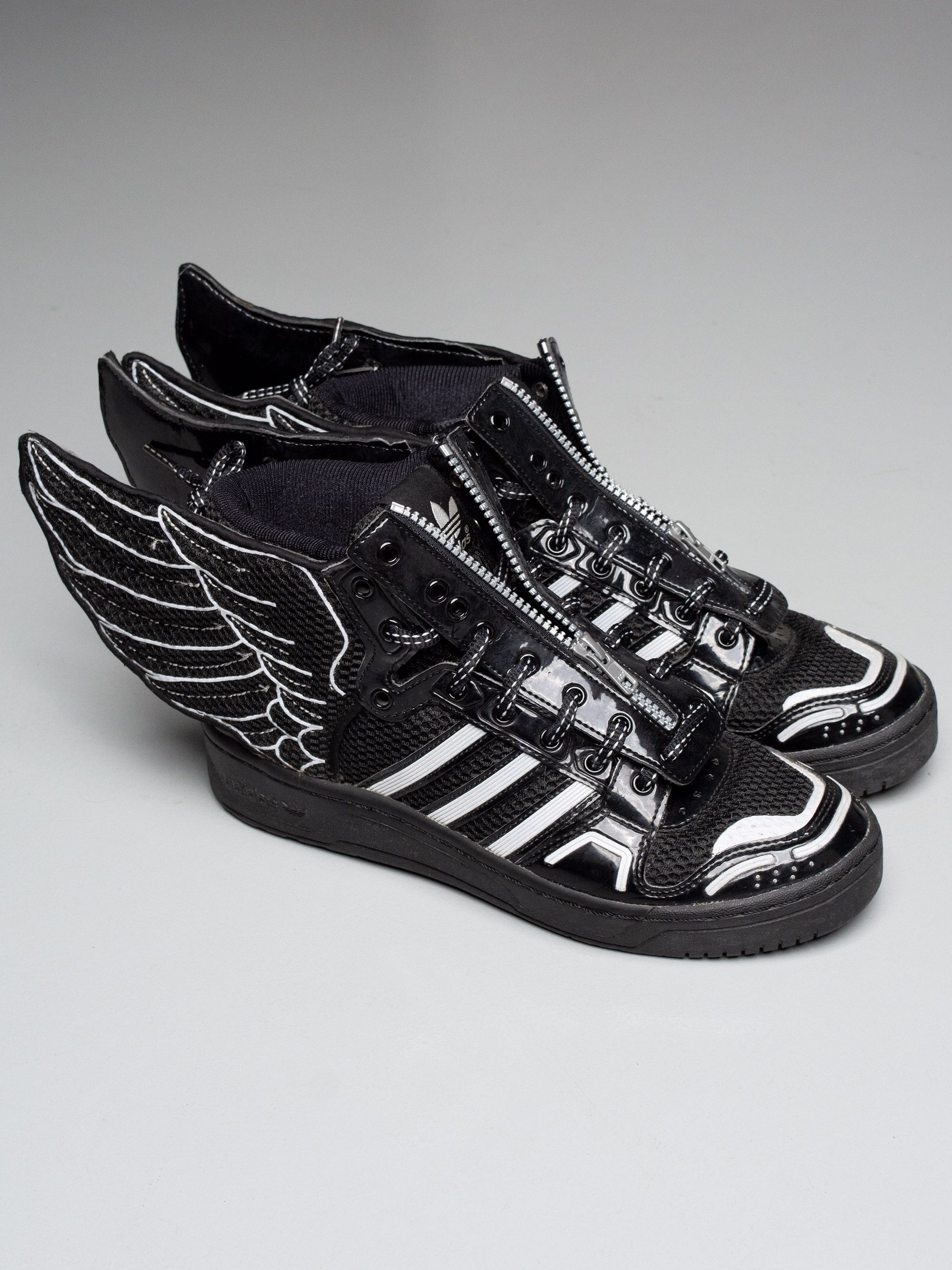 Adidas × Jeremy Scott adidas X Jeremy Scott 2015 JS Wings 2.0 Mesh black Size US 9 / EU 42 - 2 Thumbnail