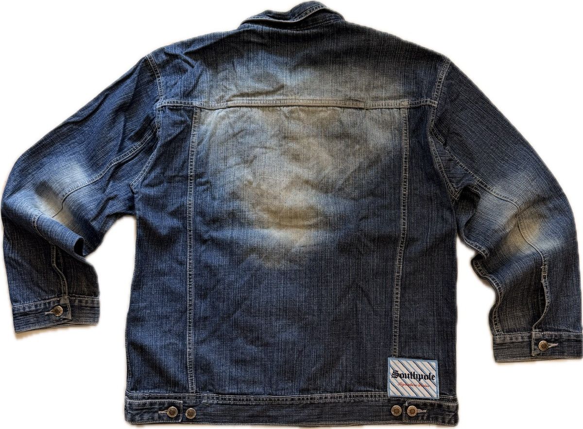 Southpole Vintage Southpole Boxy Fit Denim Jacket Size US M / EU 48-50 / 2 - 7 Thumbnail