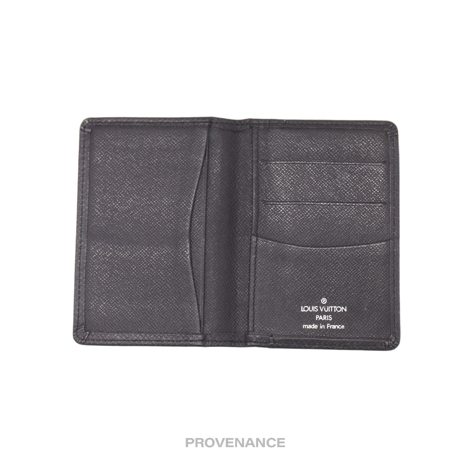 Louis Vuitton 🔴 Louis Vuitton Pocket Organizer - Taiga Ardoise Leather Size ONE SIZE - 7 Thumbnail