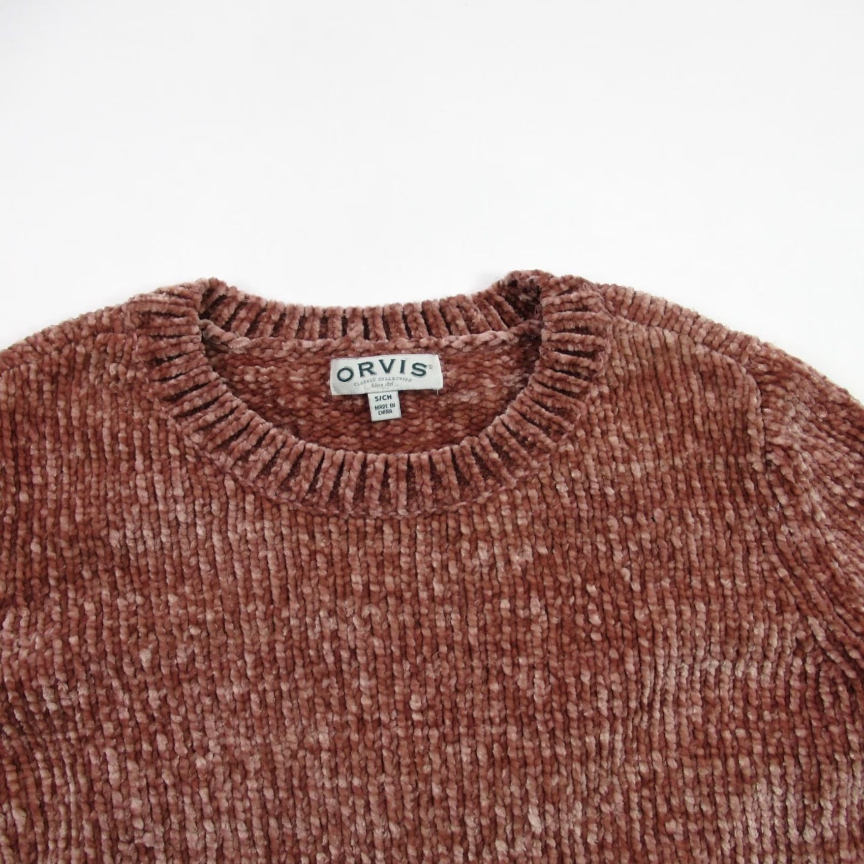 Orvis Orvis Sweater Womens Small Long Sleeve Fleece Crew Neck Winter Casual Pink Pullover Regular Size S Womens Size S / US 4 / IT 40 - 2 Thumbnail
