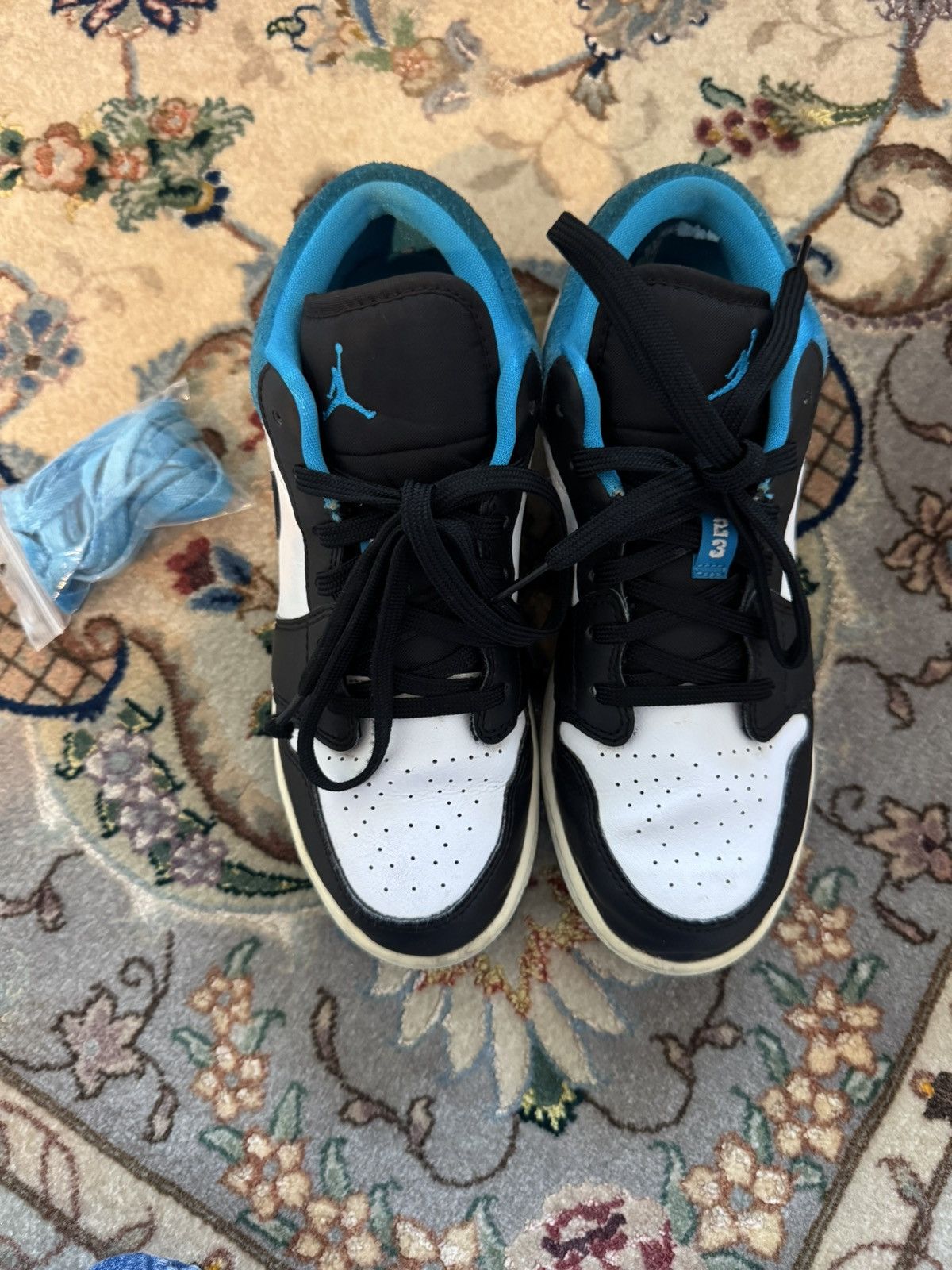 Nike Air Jordan 1 Low SE 'Laser Blue' Size US 6.5 / IT 36.5 - 3 Thumbnail