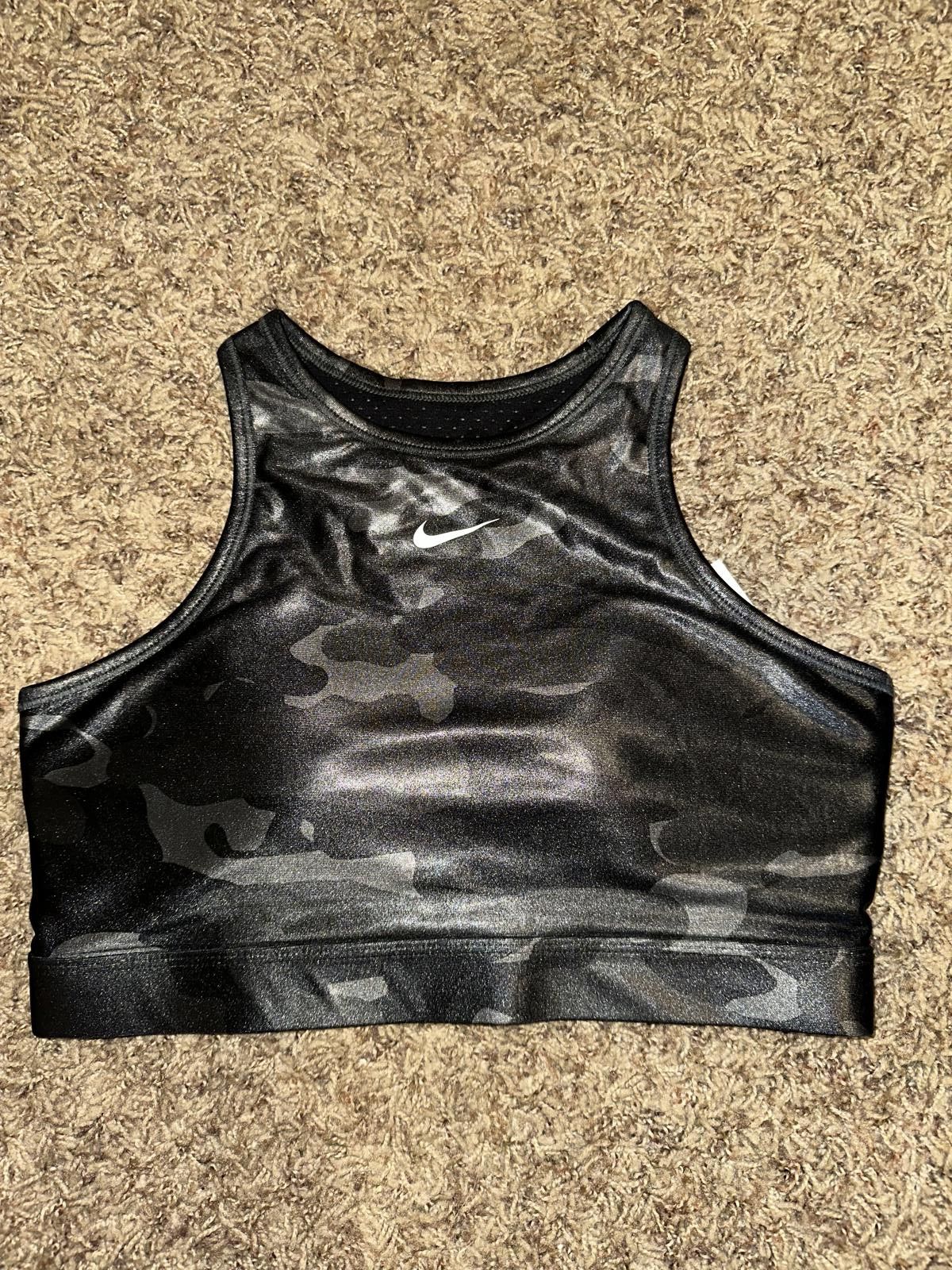 Nike Nike Dri-FIT Swoosh Medium-Support 1-Piece Pad High-Neck Sports Bra Sample Size ONE SIZE - 1 Thumbnail