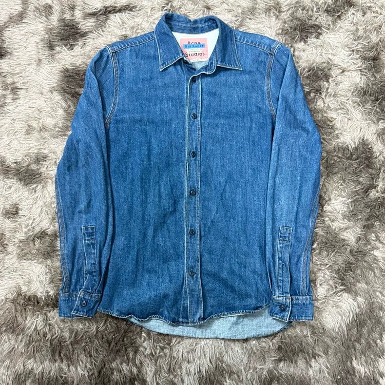 Acne Studios Acne Studios Denim Shirt Jacket Size US M / EU 48-50 / 2 - 1 Thumbnail