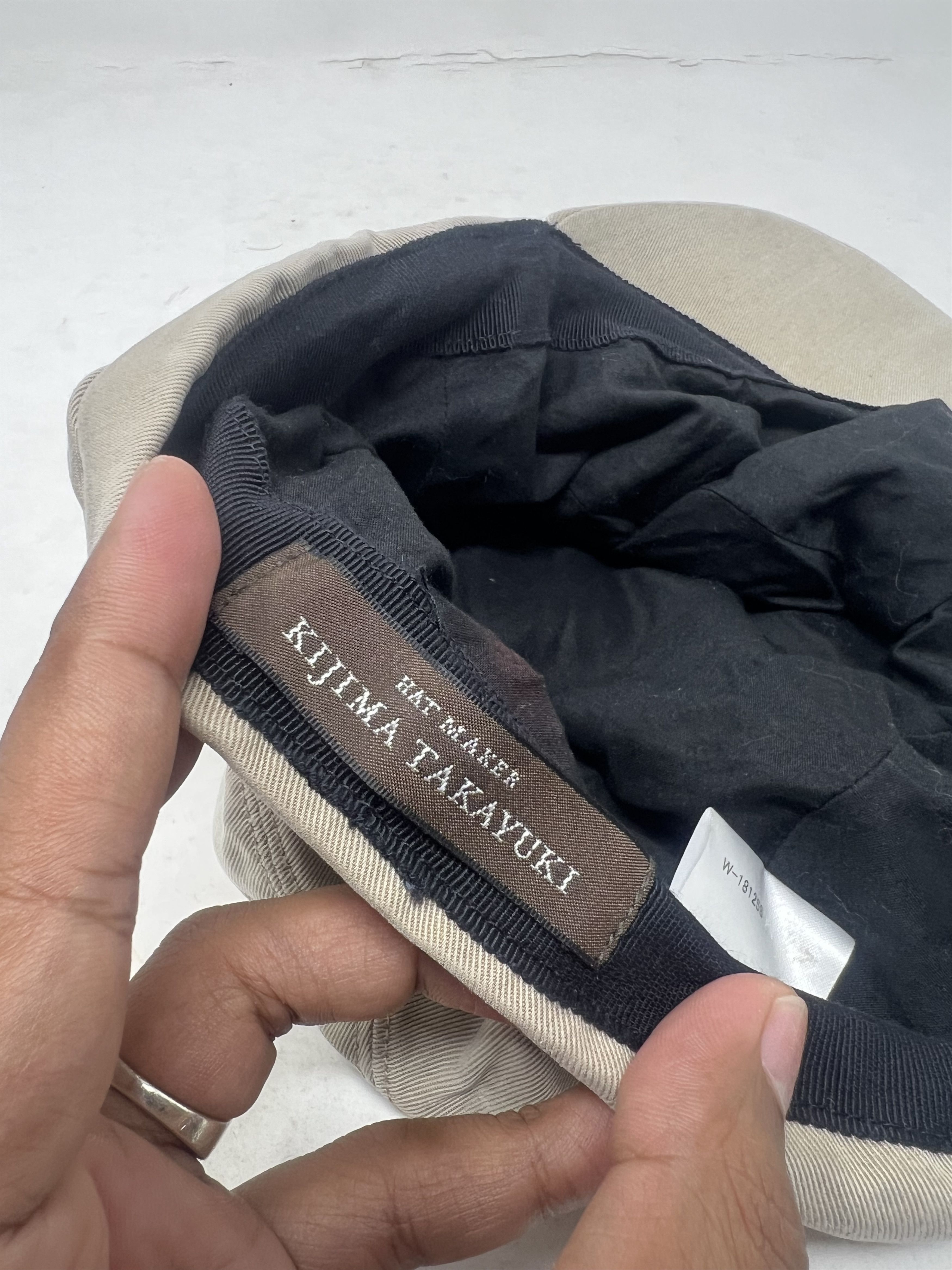 KIJIMA TAKAYUKI Kijima Takayuki Castro Cap Size ONE SIZE - 9 Thumbnail