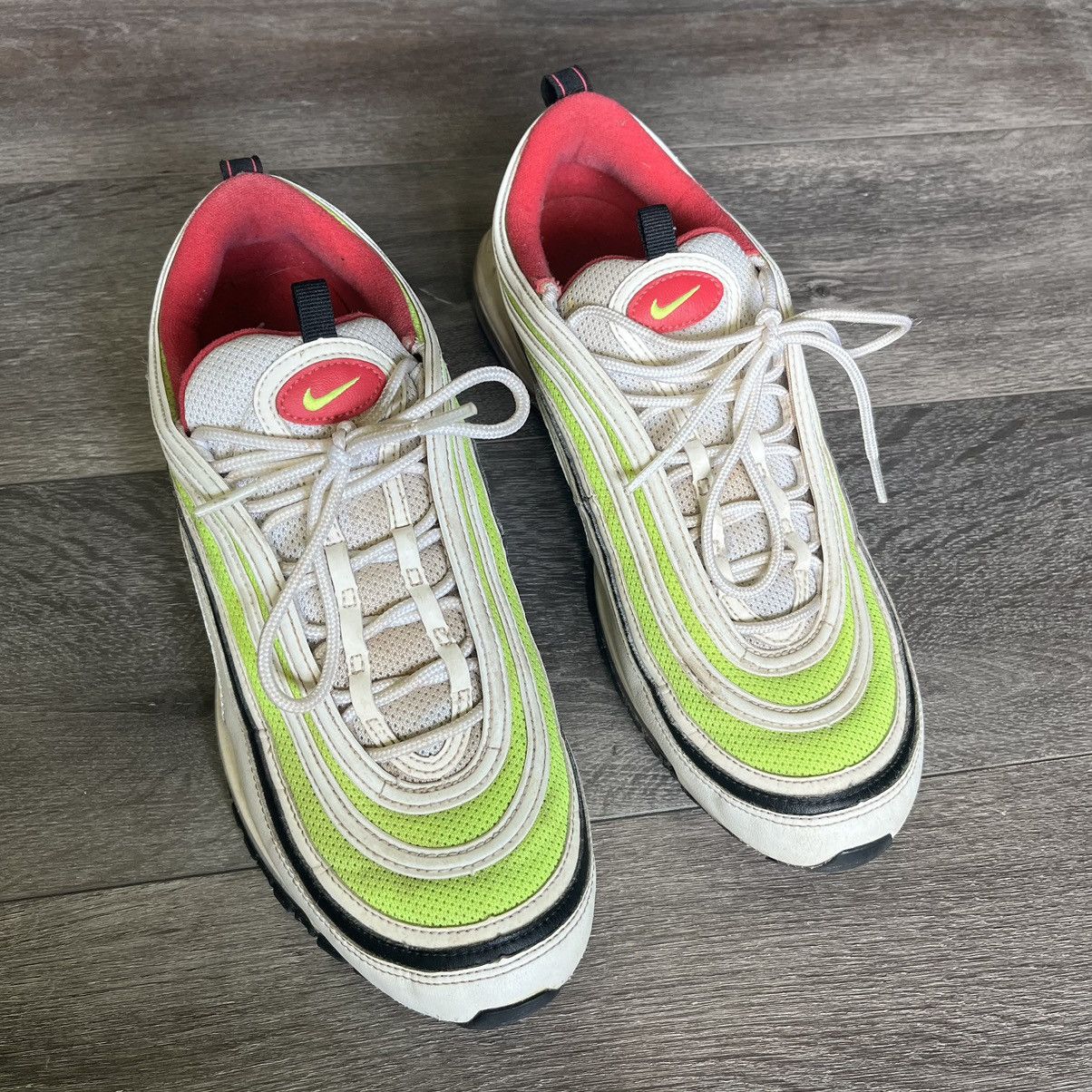 Nike × Vintage Vintage Nike Air Max 97 Volt Pink Shoes CI9871-100 Size 11 Size US 11 / EU 44 - 3 Thumbnail
