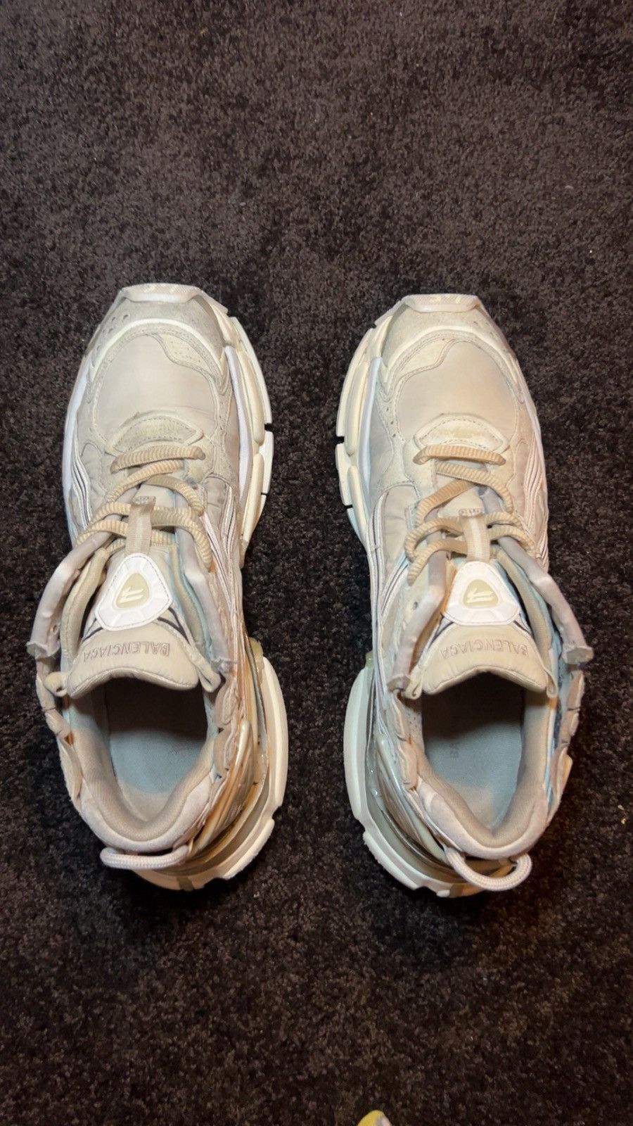 Balenciaga Balenciaga Runner Beige Size US 12 / EU 45 - 4 Thumbnail