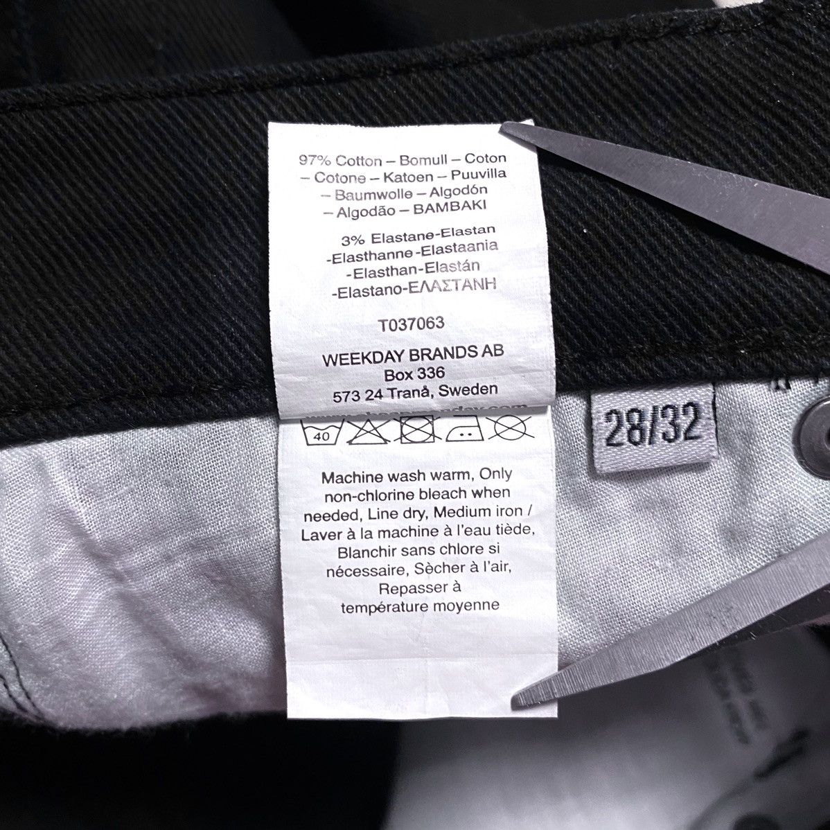 Cheap Monday Women’s Cheap Monday Tight Fit 5643 Od Black Jeans Denim Size 28" / US 6 / IT 42 - 16 Thumbnail