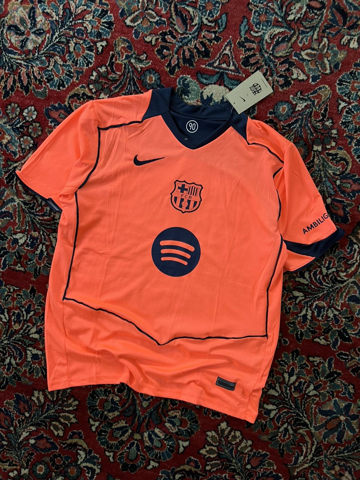 Nike Nike Barcelona FC Soccer Jersey Kit Size US L / EU 52-54 / 3 - 1 Thumbnail