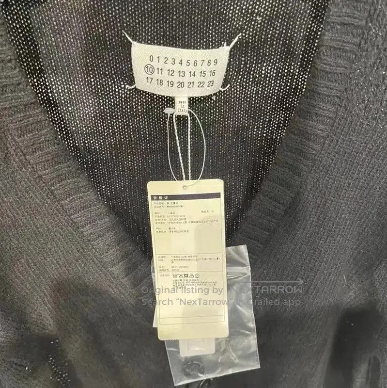Maison Margiela Maison Margiela Black Leather Women's Sweatshirt . Size M / US 6-8 / IT 42-44 - 5 Thumbnail