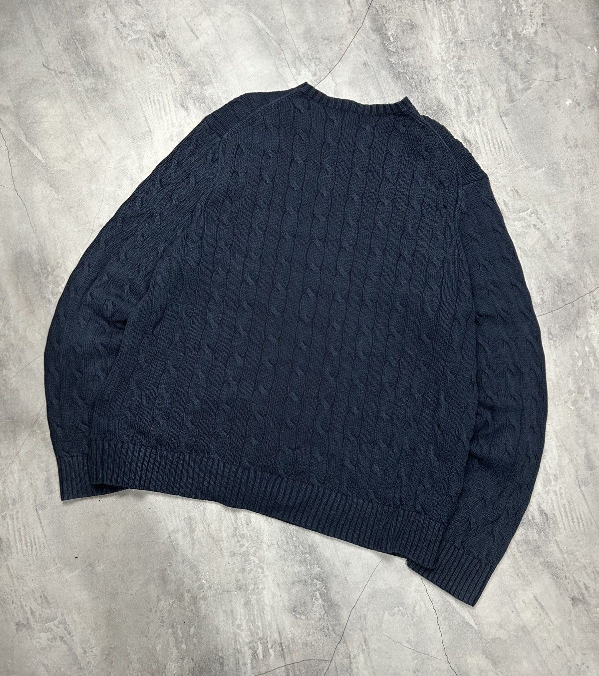 Polo Ralph Lauren × Vintage Vintage Knit Polo Ralph Lauren Golf Sweatshirt Oldmoney Size US XL / EU 56 / 4 - 5 Thumbnail