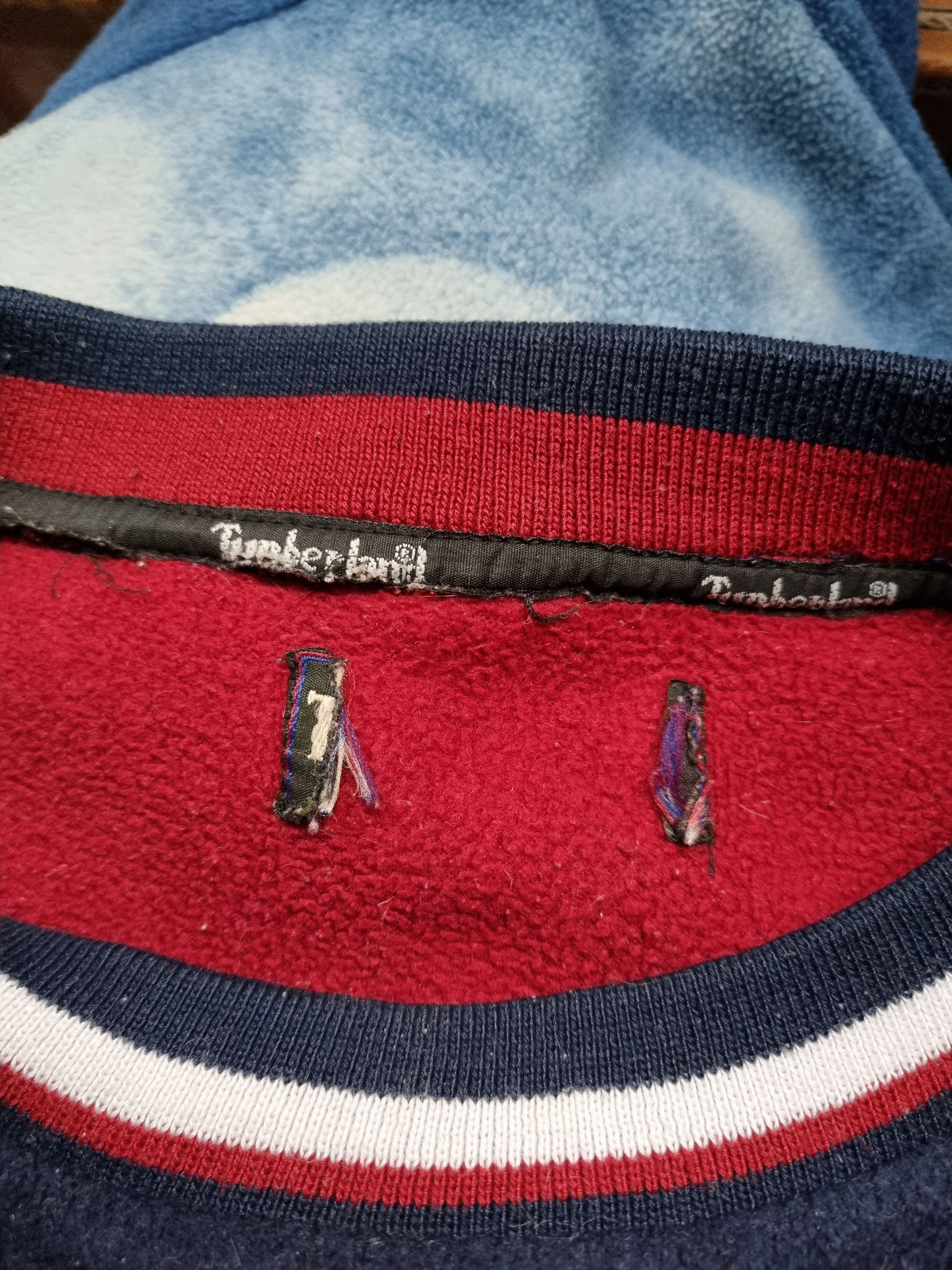 Timberland × Vintage Rare Fleece Vintage Timberland Logo Sweatshirt Size US M / EU 48-50 / 2 - 13 Thumbnail