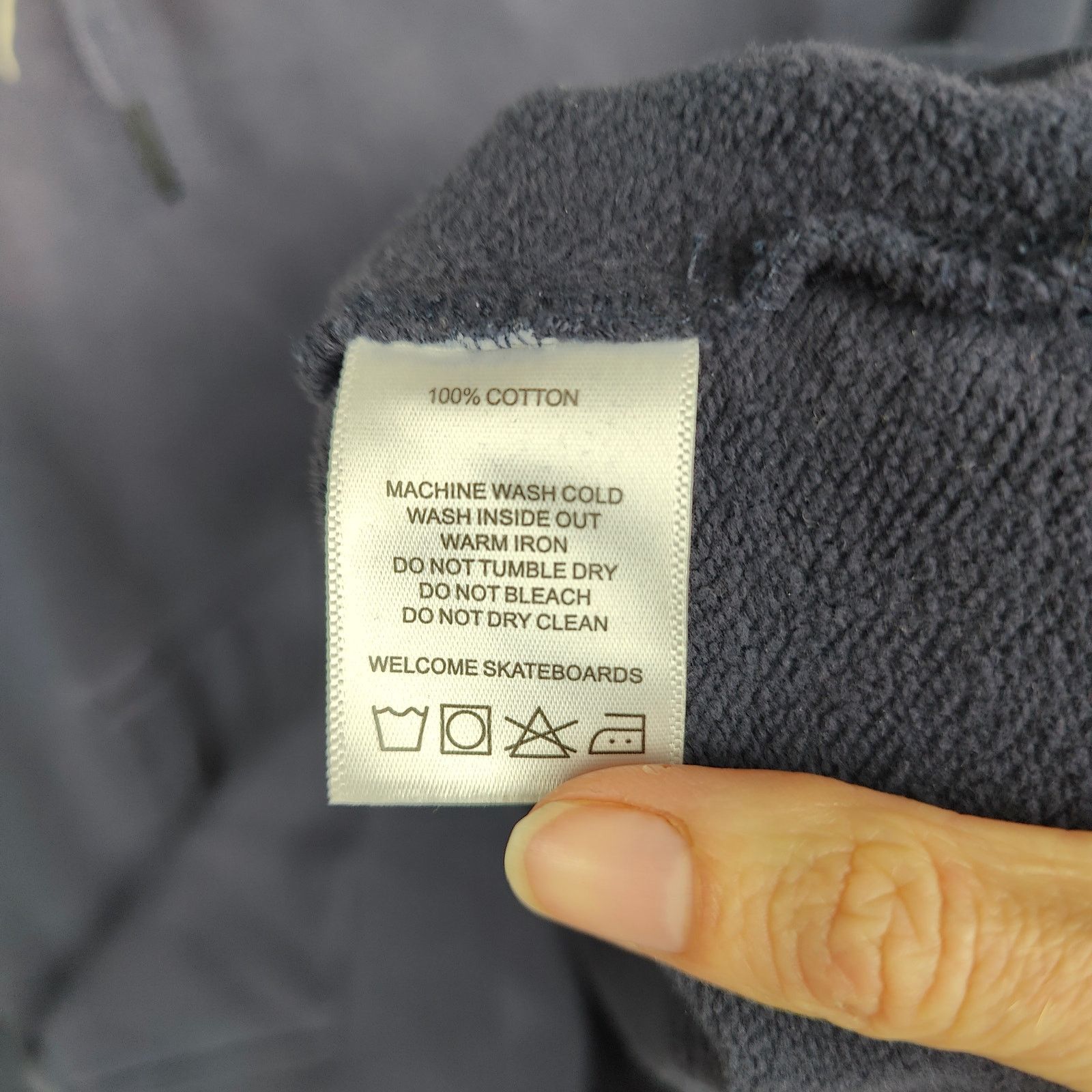 Other Welcome Skateboards Chasm Enzyme Washed Hoodie Medium Size US M / EU 48-50 / 2 - 6 Thumbnail