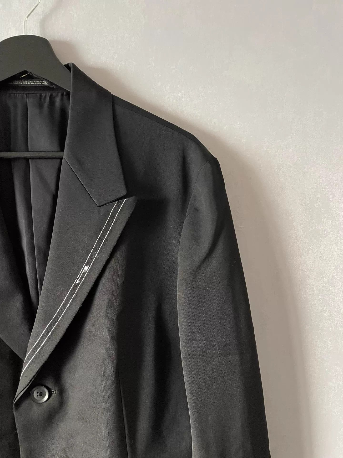 Yohji Yamamoto Yohji Yamamoto 2020AW Asymmetric Armband Jacket Size US M / EU 48-50 / 2 - 3 Thumbnail