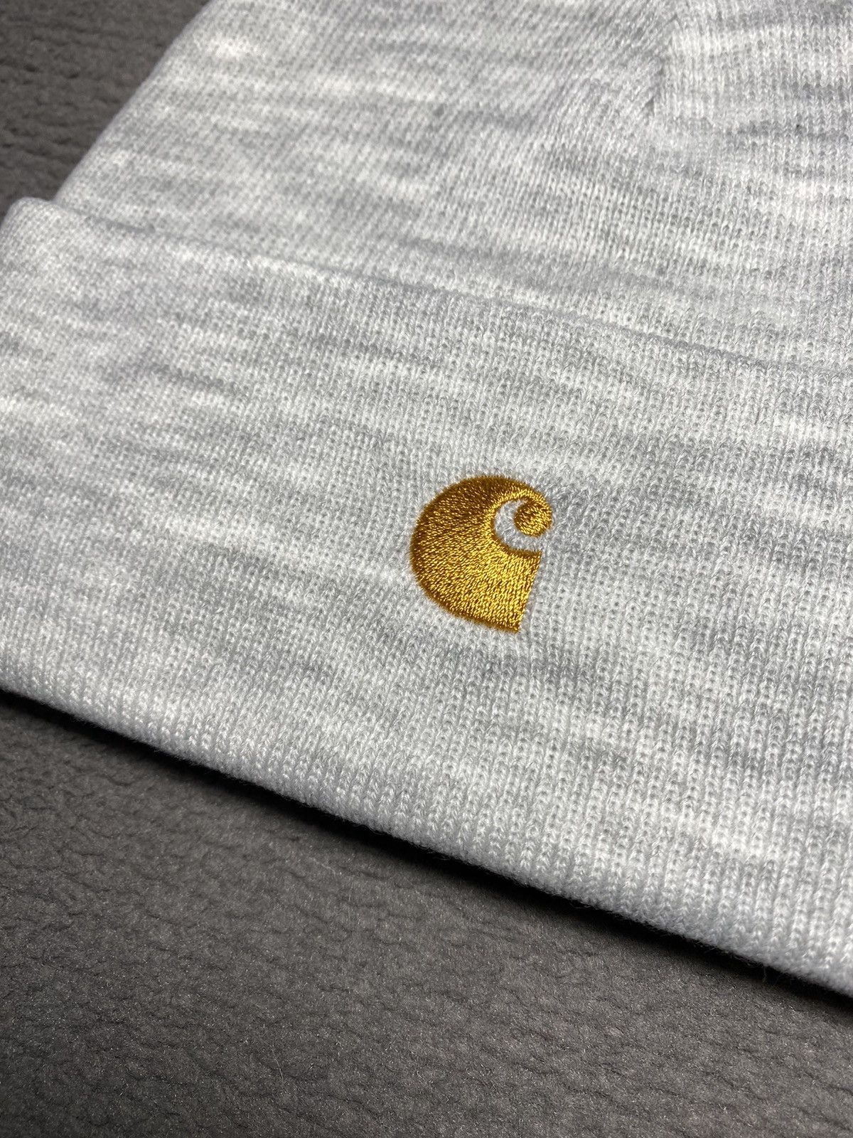 Carhartt × Carhartt Wip × Vintage Carhartt WIP Chase Beanie One Size Unisex hat BNWT Size ONE SIZE - 4 Thumbnail