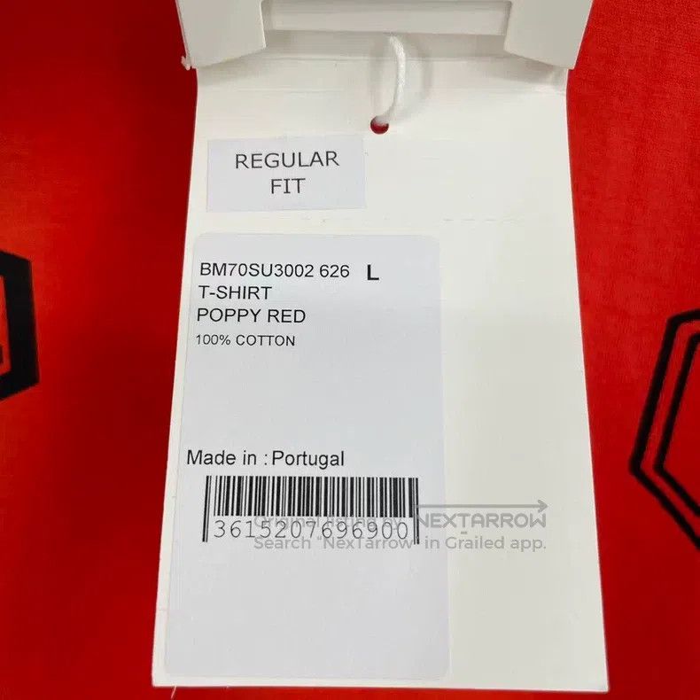 Givenchy Givenchy Red Double Logo Lettering Short Sleeve Size US L / EU 52-54 / 3 - 5 Thumbnail