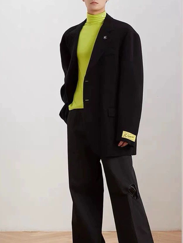 Raf Simons Contour wool suit-2506