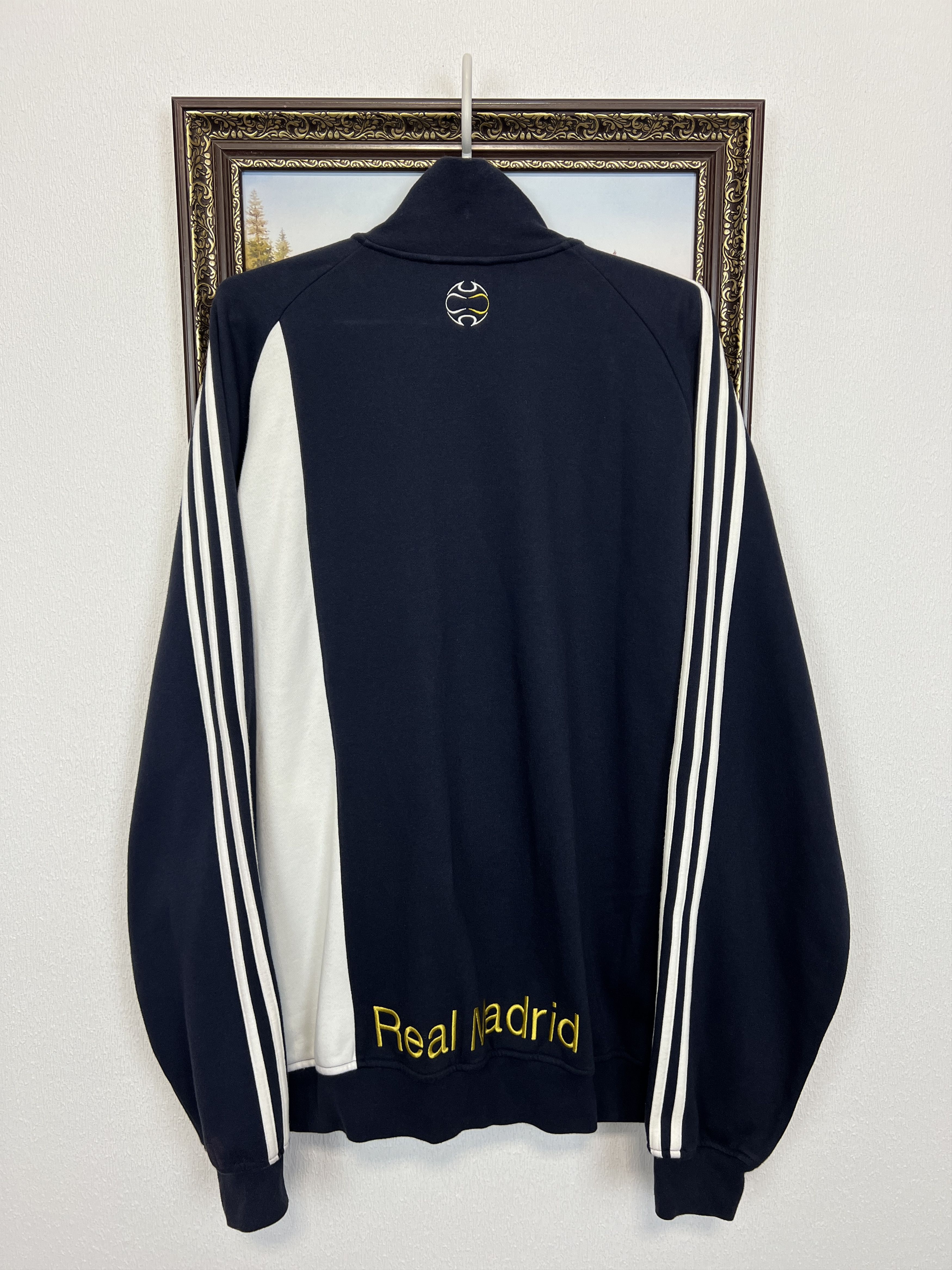 Adidas Vintage Real Madrid Football Jacket Soccer Track Top Rare Size US L / EU 52-54 / 3 - 10 Thumbnail