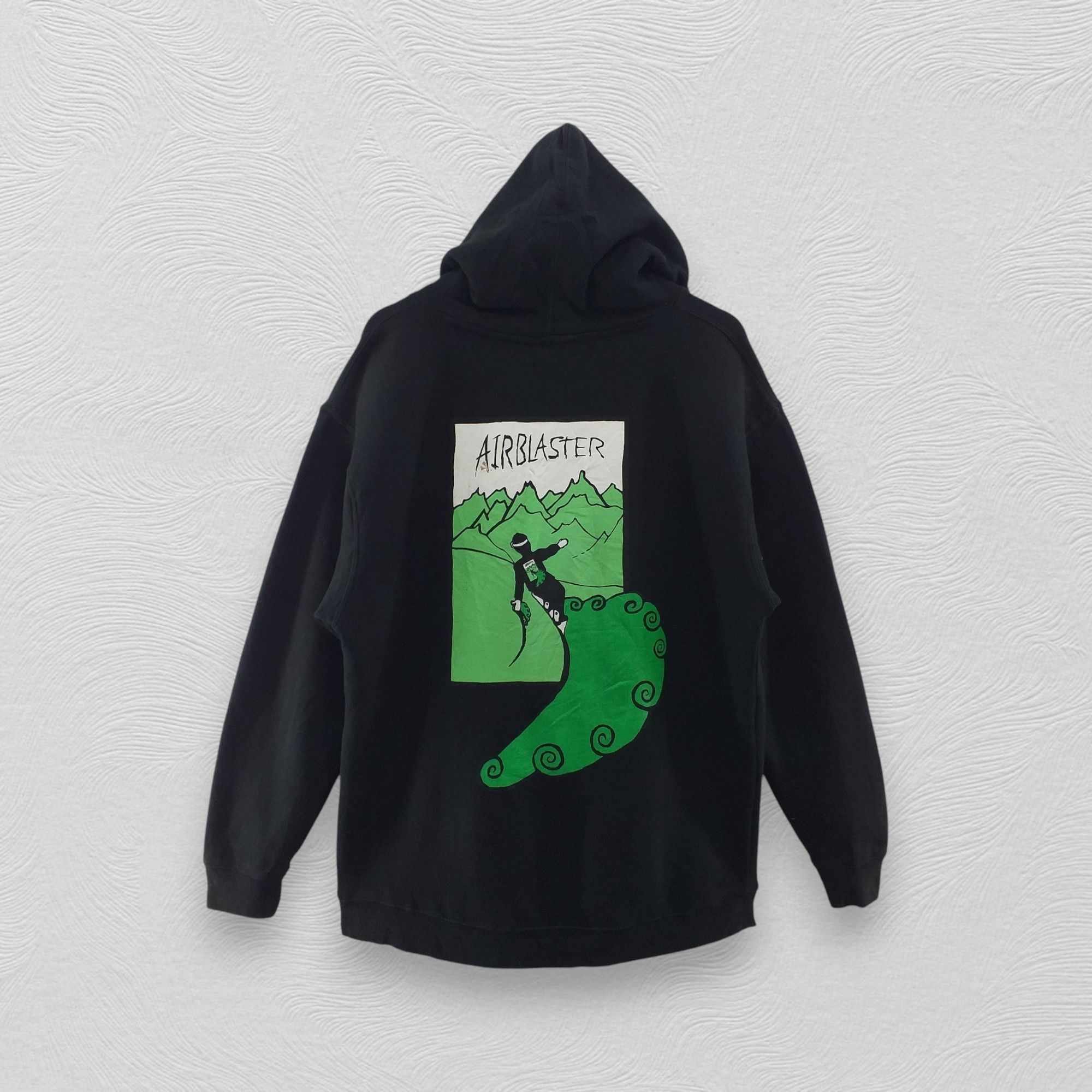 Airblaster Air Blaster Hoodie Large Big Logo -SW024 Size US L / EU 52-54 / 3 - 1 Thumbnail
