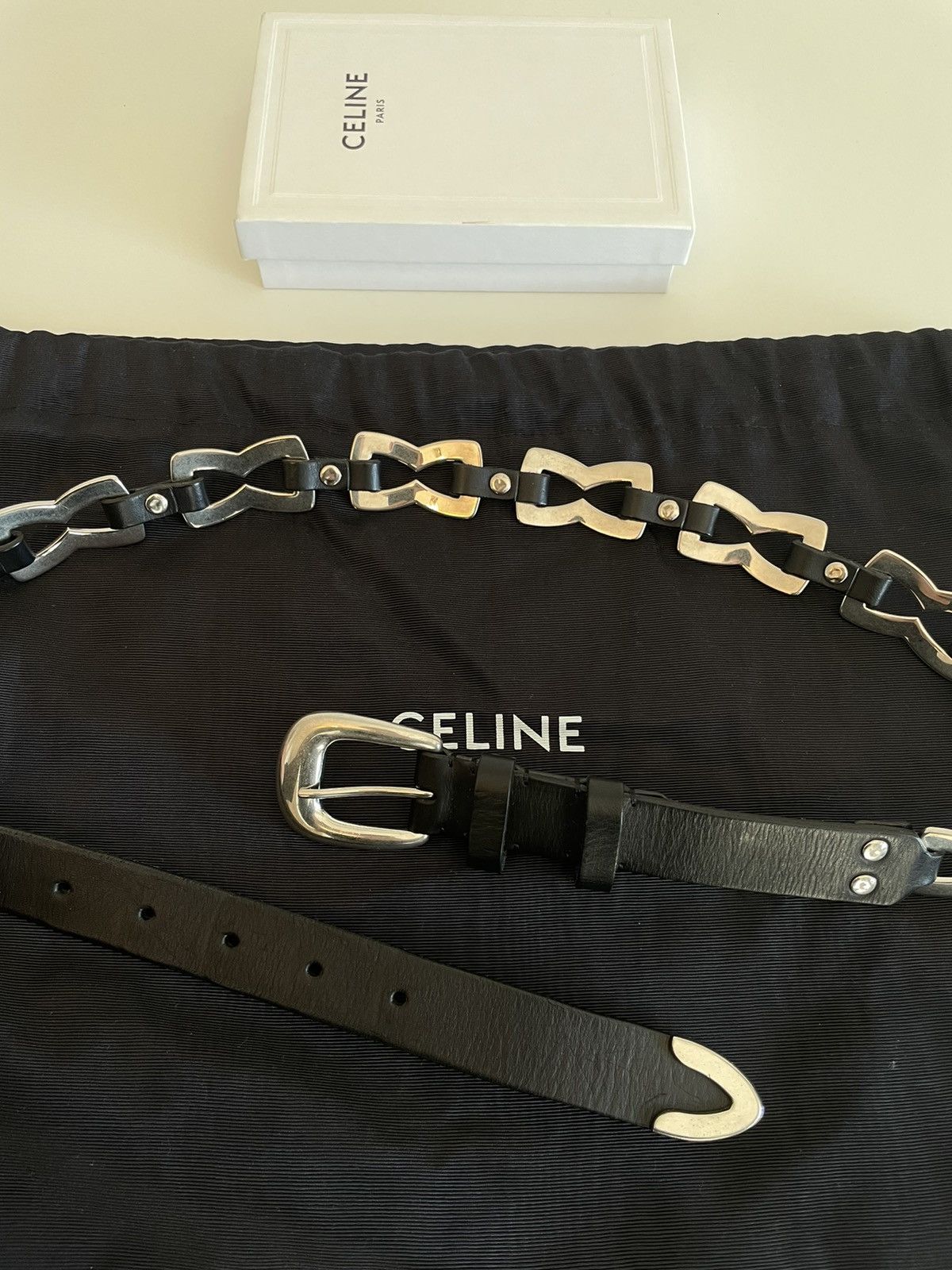 Celine × Hedi Slimane SS22 - Cosmic Cruiser Exclusive Metal Belt Western Size ONE SIZE - 1 Thumbnail