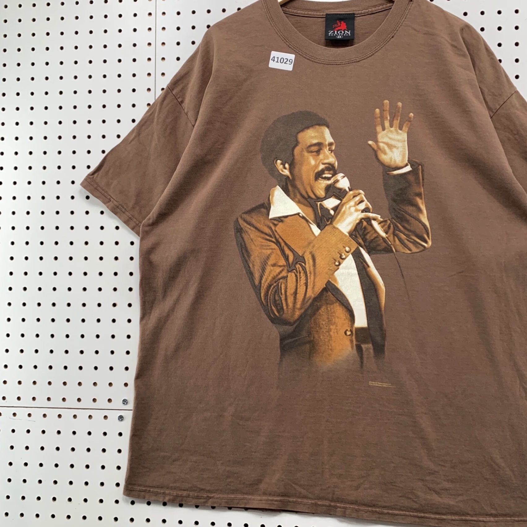 Vintage VINTAGE Richard Pryor Zion Shirt Mens 2XL Brown Comedian Short Sleeve Size US XXL / EU 58 / 5 - 5 Thumbnail