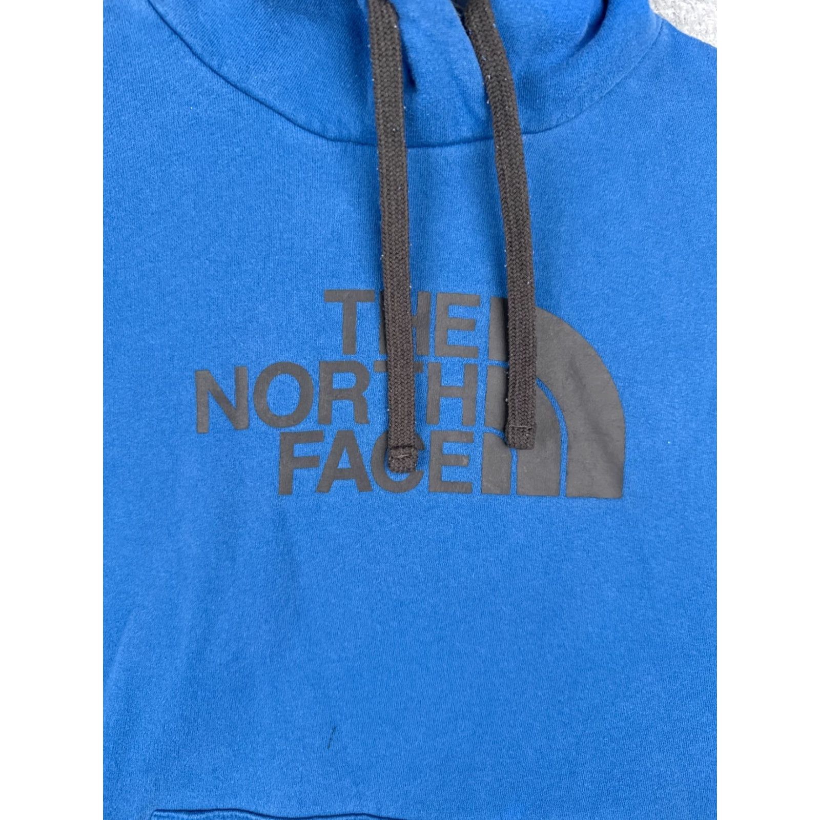 The North Face VINTAGE The North Face Hoodie Shirt Men Large Blue Pullover Jersey Fabric PAINT SPOTS Size US L / EU 52-54 / 3 - 6 Thumbnail