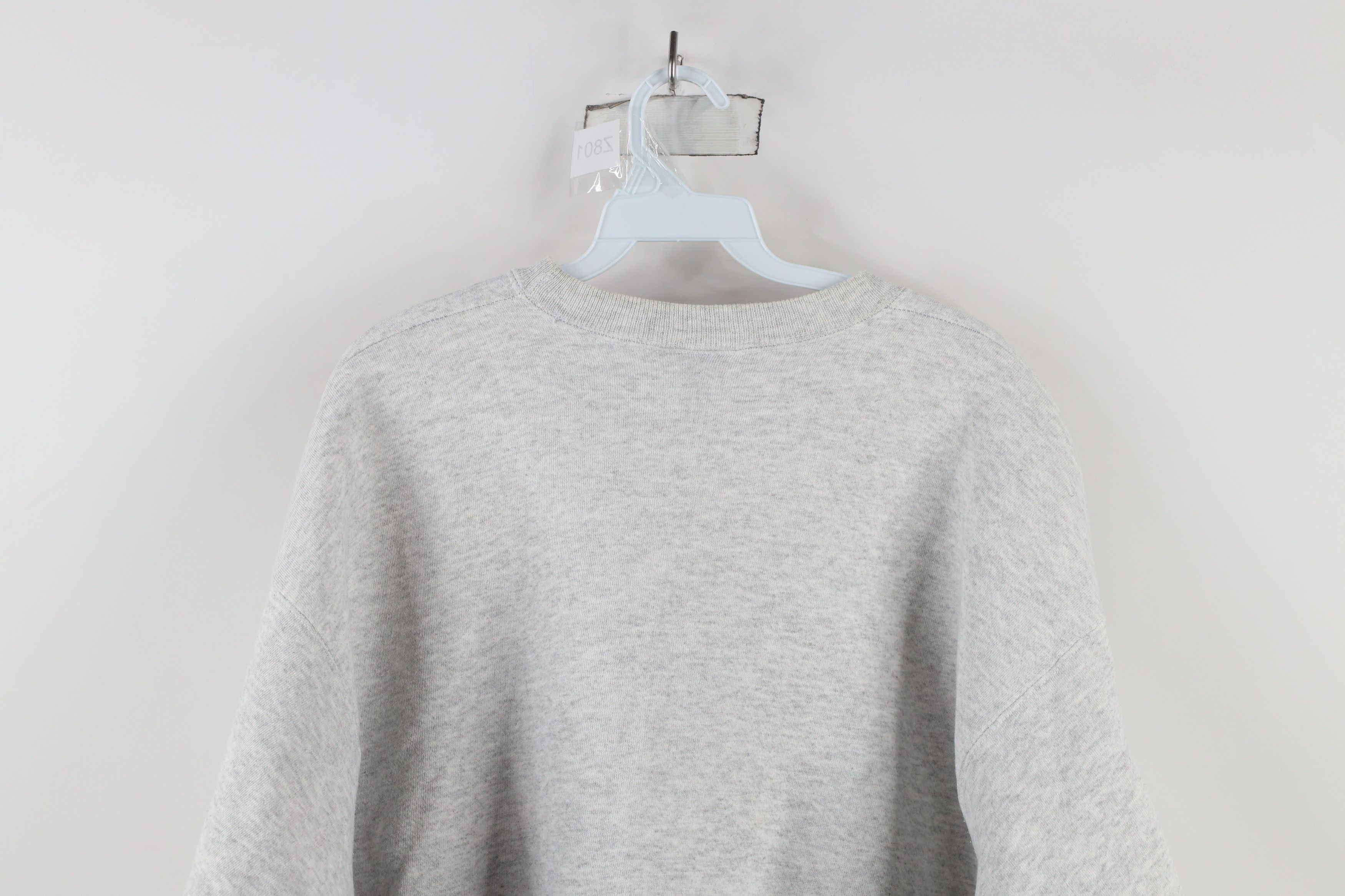 Vintage Vintage 90s The Peaceful Woods Sweatshirt Heather Gray USA Size US XL / EU 56 / 4 - 13 Thumbnail