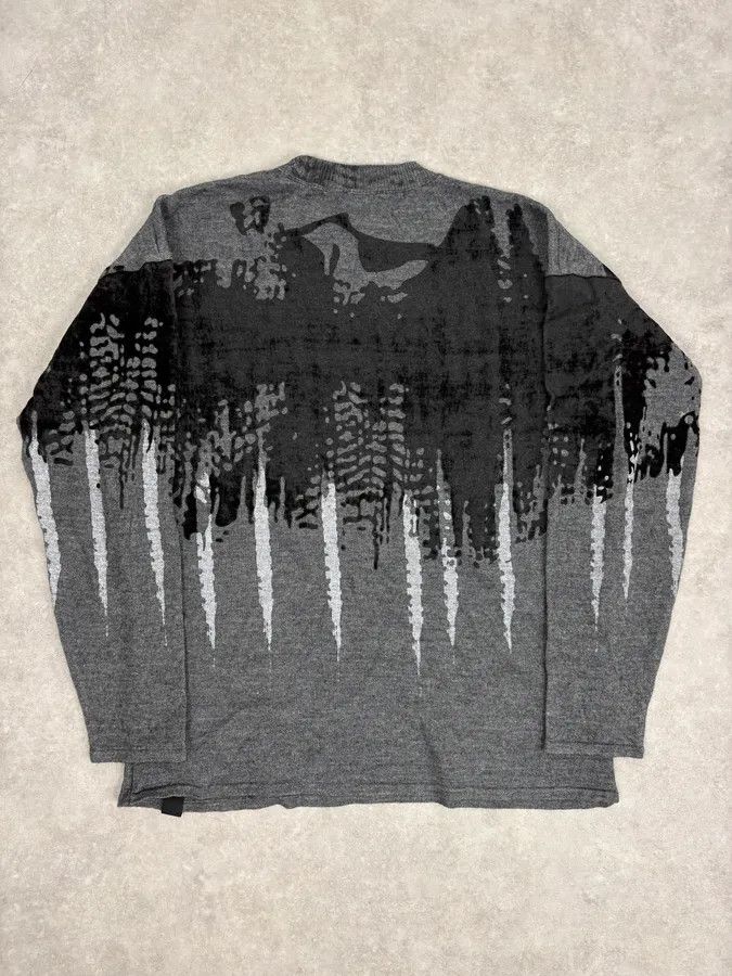 Emporio Armani FW2014 Emporio Armani Abstract Skyscrapers Grey Sweater Size US S / EU 44-46 / 1 - 7 Thumbnail