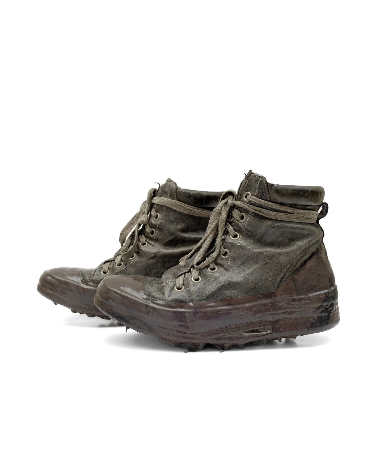 Carol Christian Poell Carol Christian Poell Drip Rubber Sneaker AM/2524 Size US 9 / EU 42 - 4 Thumbnail
