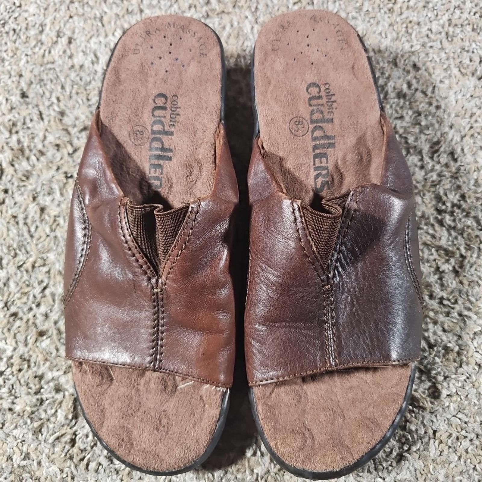 Other Cobbie Cuddlers 8½ Ultra Massage Slip On Sandals Size US 8.5 / IT 38.5 - 2 Thumbnail
