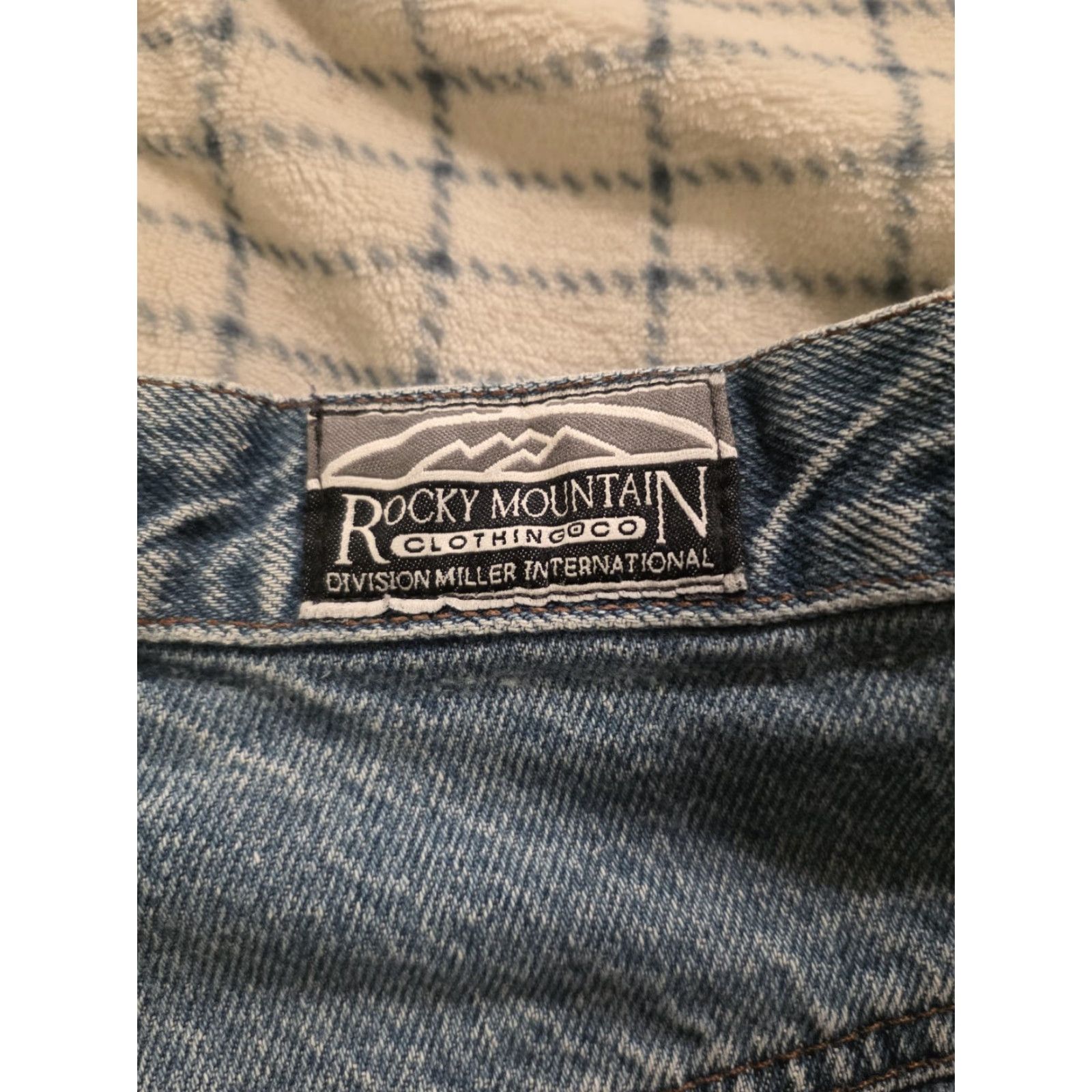 Vintage VINTAGE Rocky Mountain Jeans Women Tapered Jeans 31/11 Blue 100% Cotton USA 90s 80s Western Wear Mens? Size 24" / US 00 / IT 34 - 4 Thumbnail