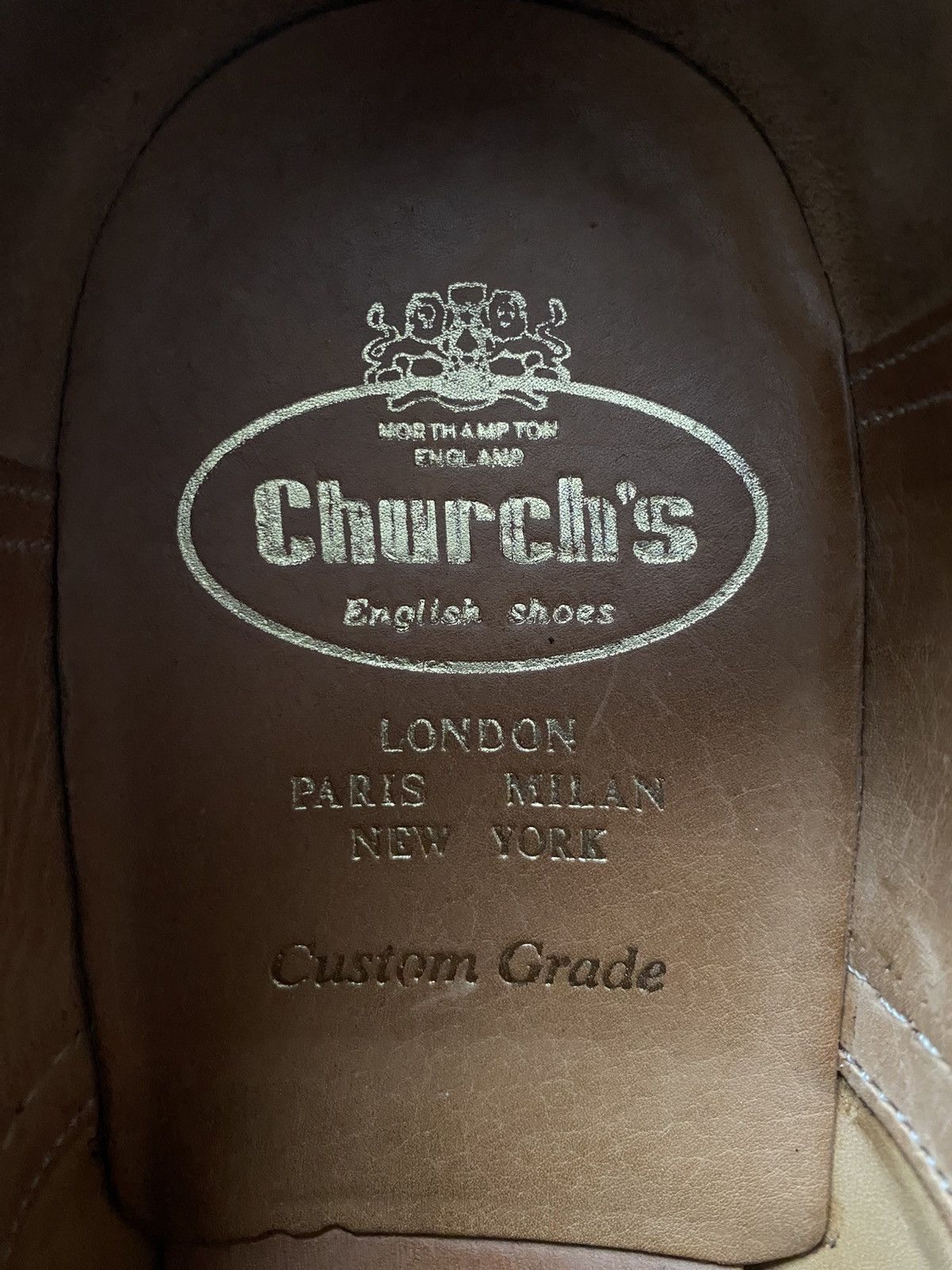 Church's Church's Custom Grade Derby Shoes Leather Anglesey England Size US 8 / EU 41 - 5 Thumbnail