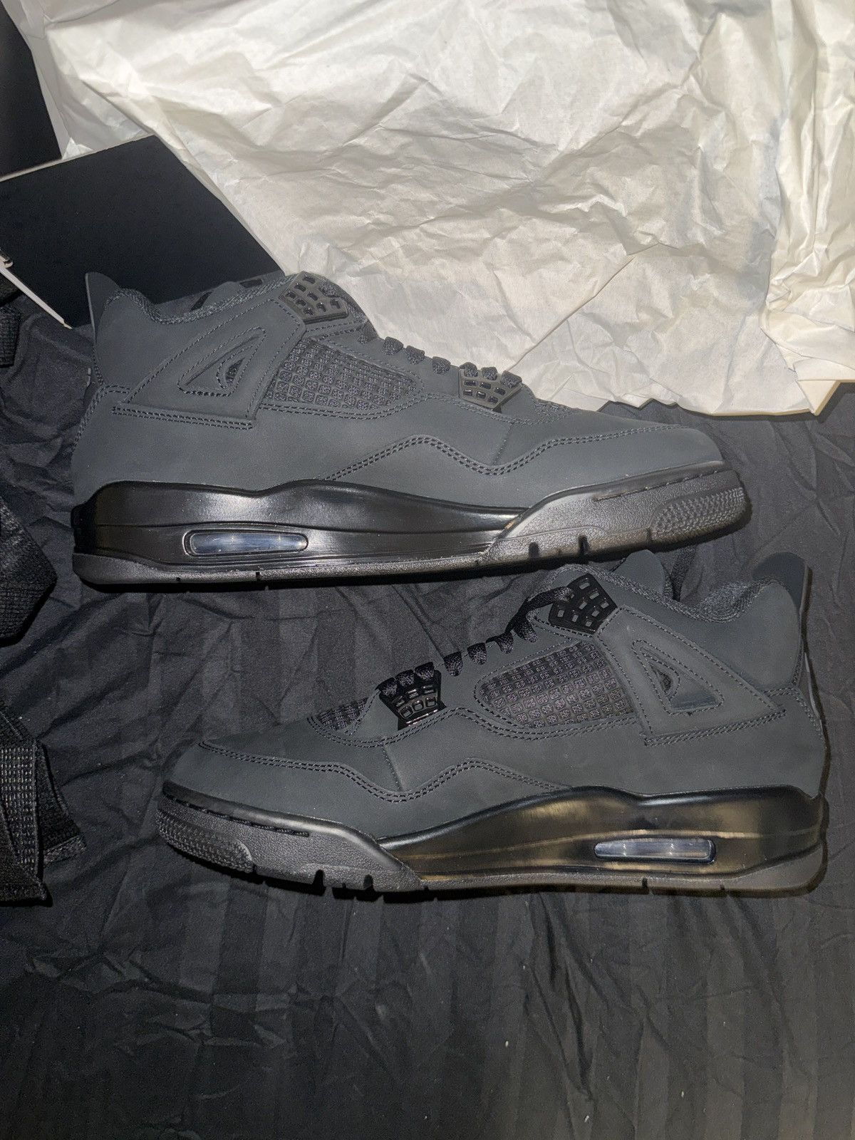 Nike Black cat 4s Size US 10.5 / EU 43-44 - 2 Thumbnail