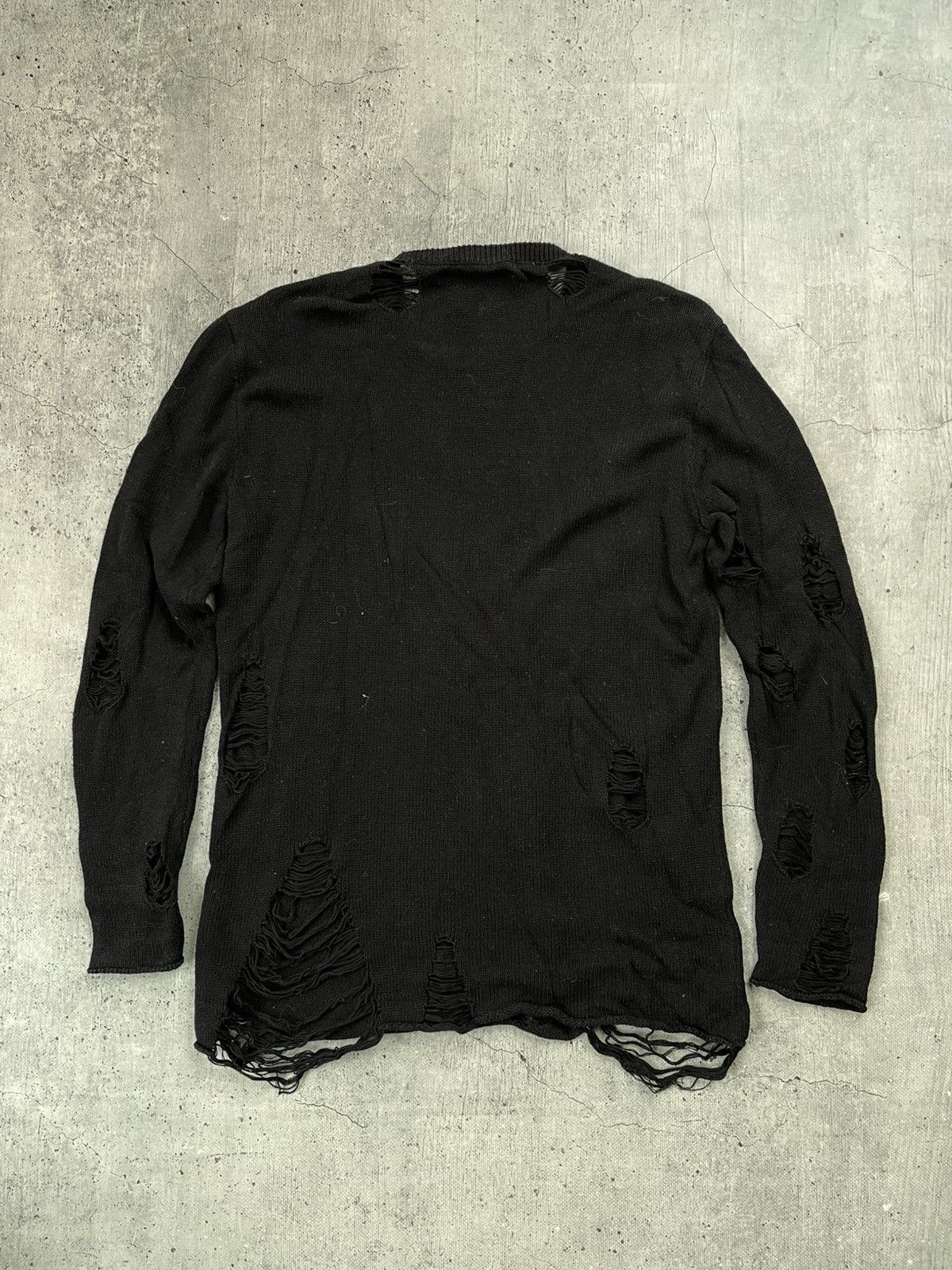 Japanese Brand Avant garde sweater distressed y2k Size US M / EU 48-50 / 2 - 5 Thumbnail